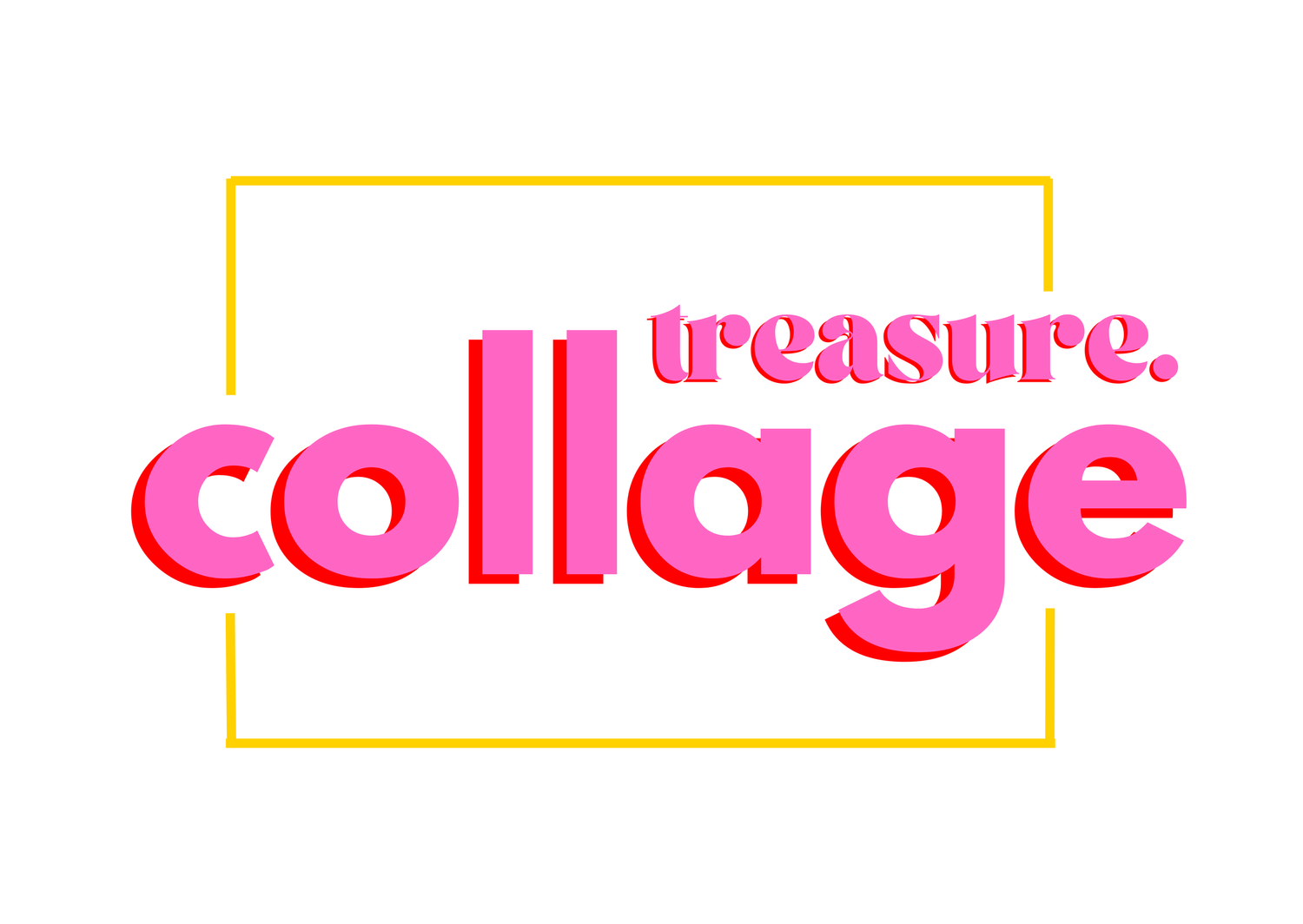 Treasure Collage by The Little Gold Studio