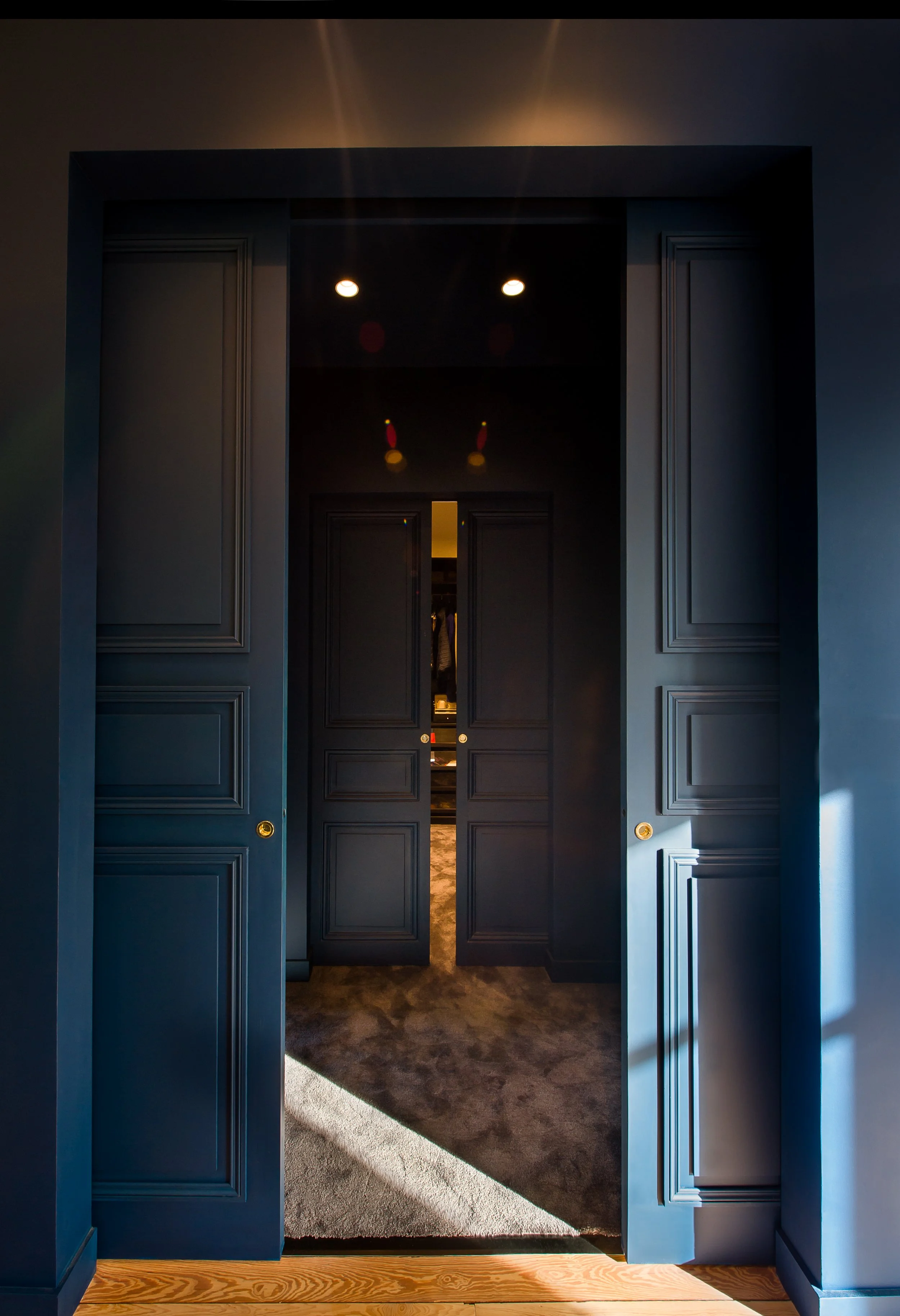 Architecture intérieure maison bourgeoise, La Rochelle. Rénovation complète - Dressing