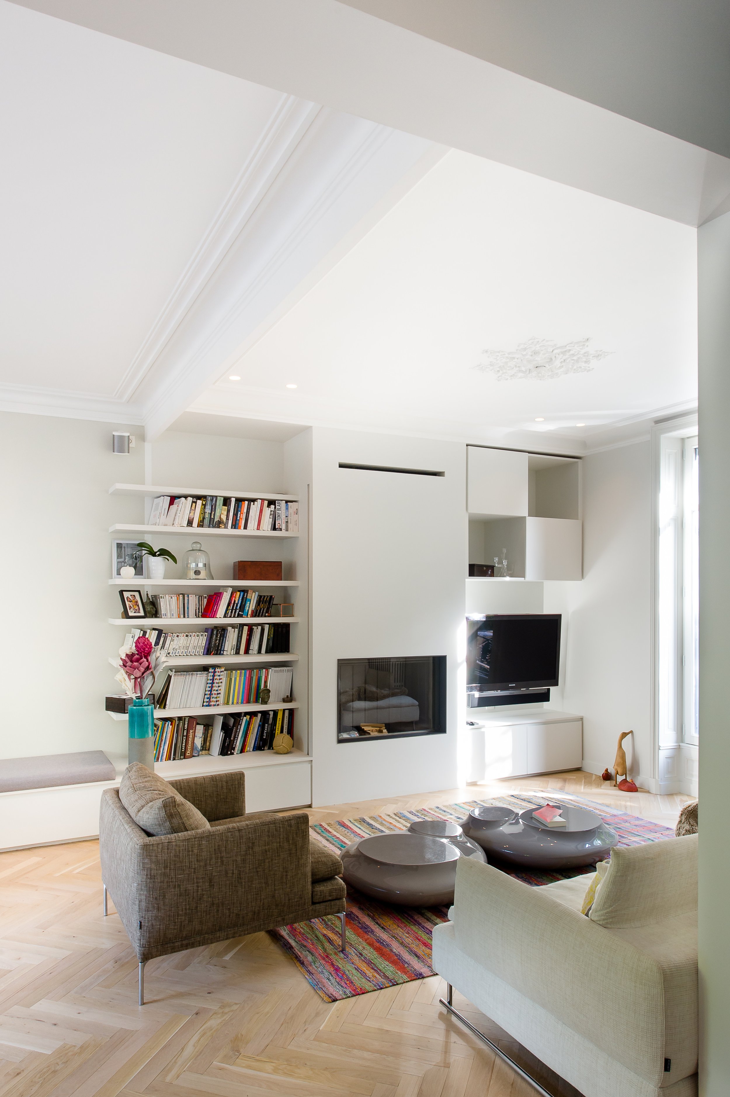 Architecture intérieure maison bourgeoise, La Rochelle. Rénovation complète