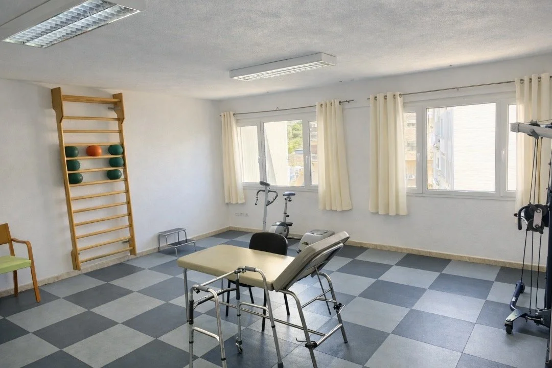 Palestra – Lo spazio dedicato alle attività fisioterapiche e al mantenimento delle capacità motorie.