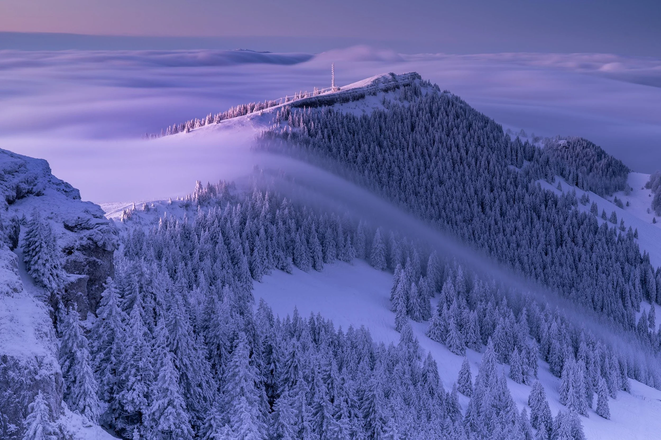 Vague de nuage délicate