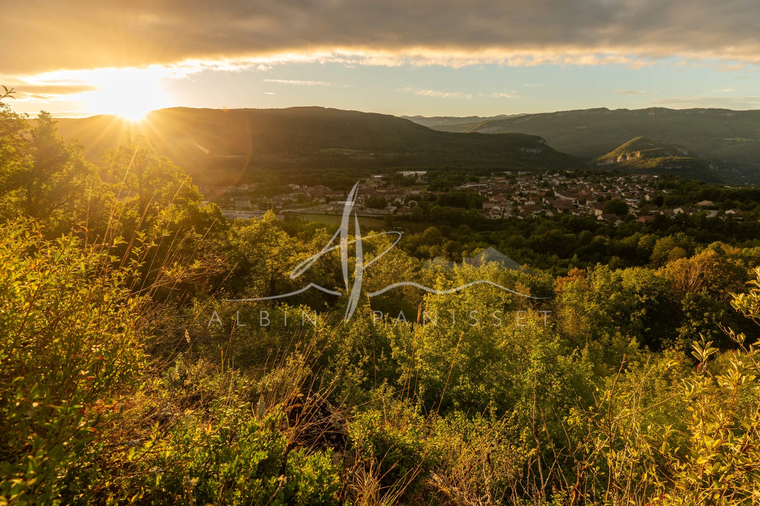 Lever de soleil sur Coteaux du Lizon