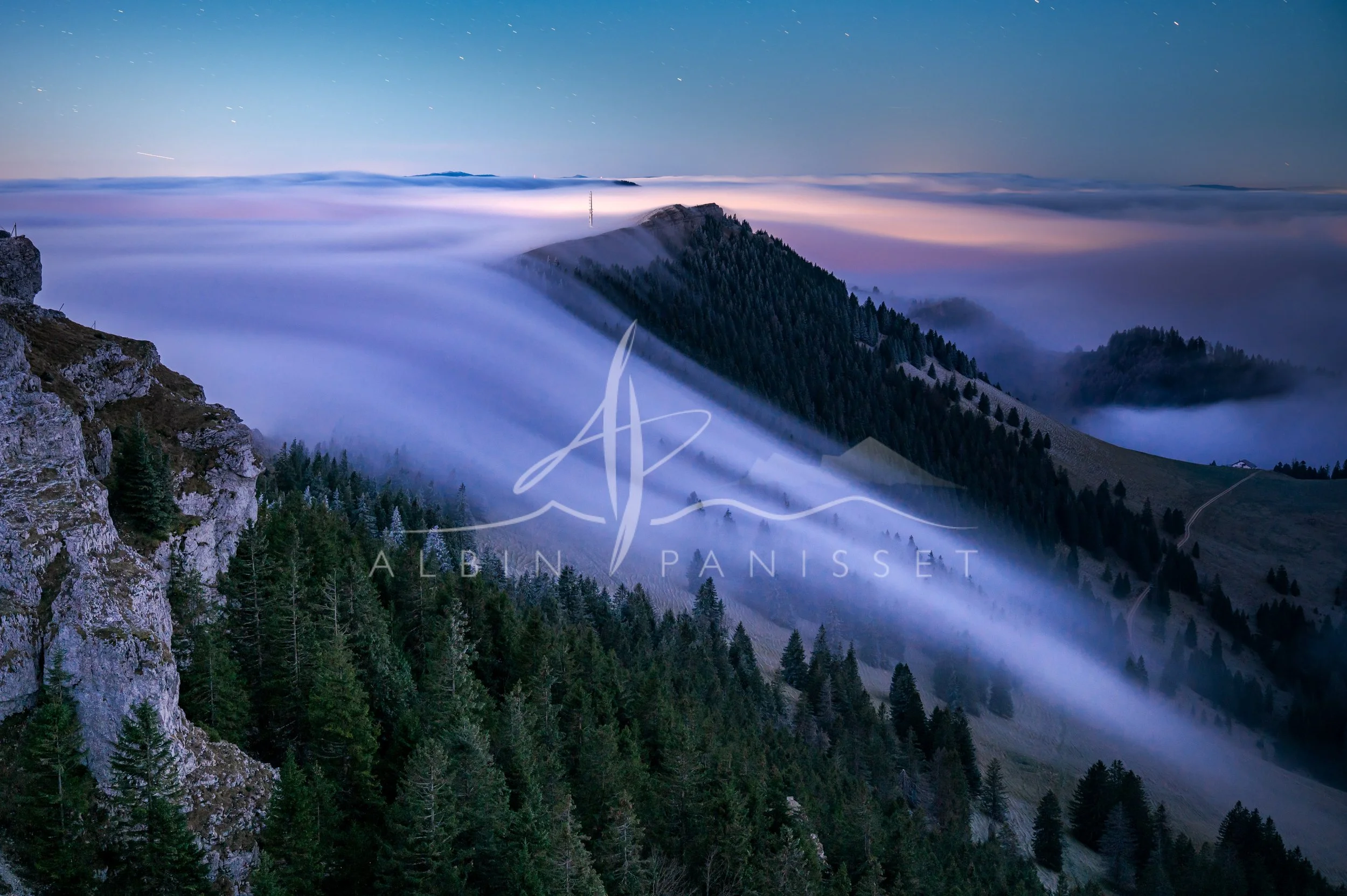 Cascade de nuages - Petites Roches