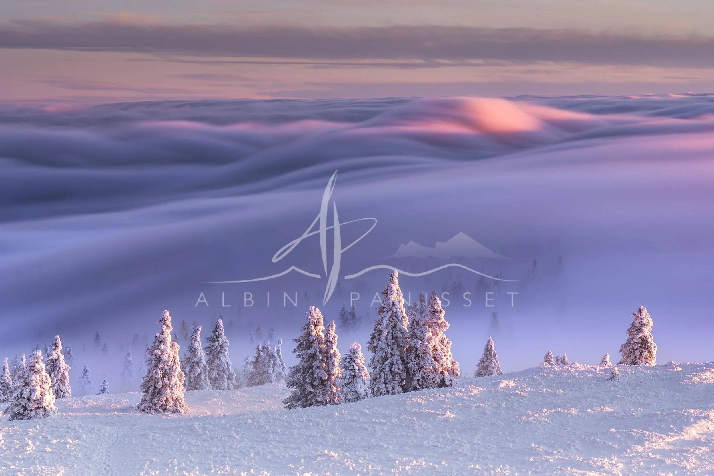 Ondulation du brouillard