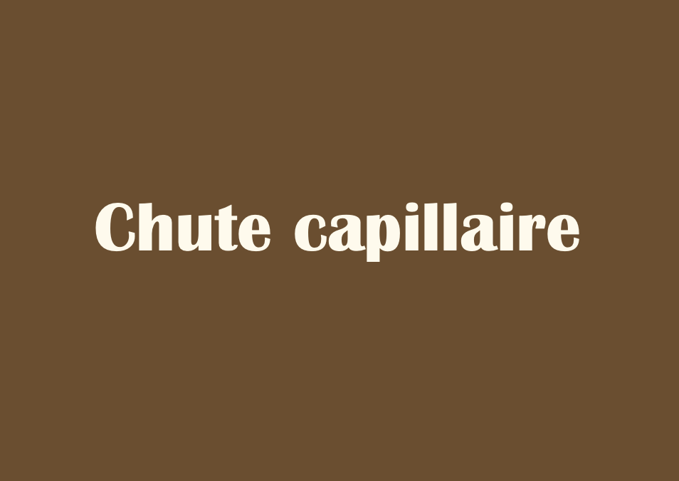 Cheveux : Regain capillaire — Toni