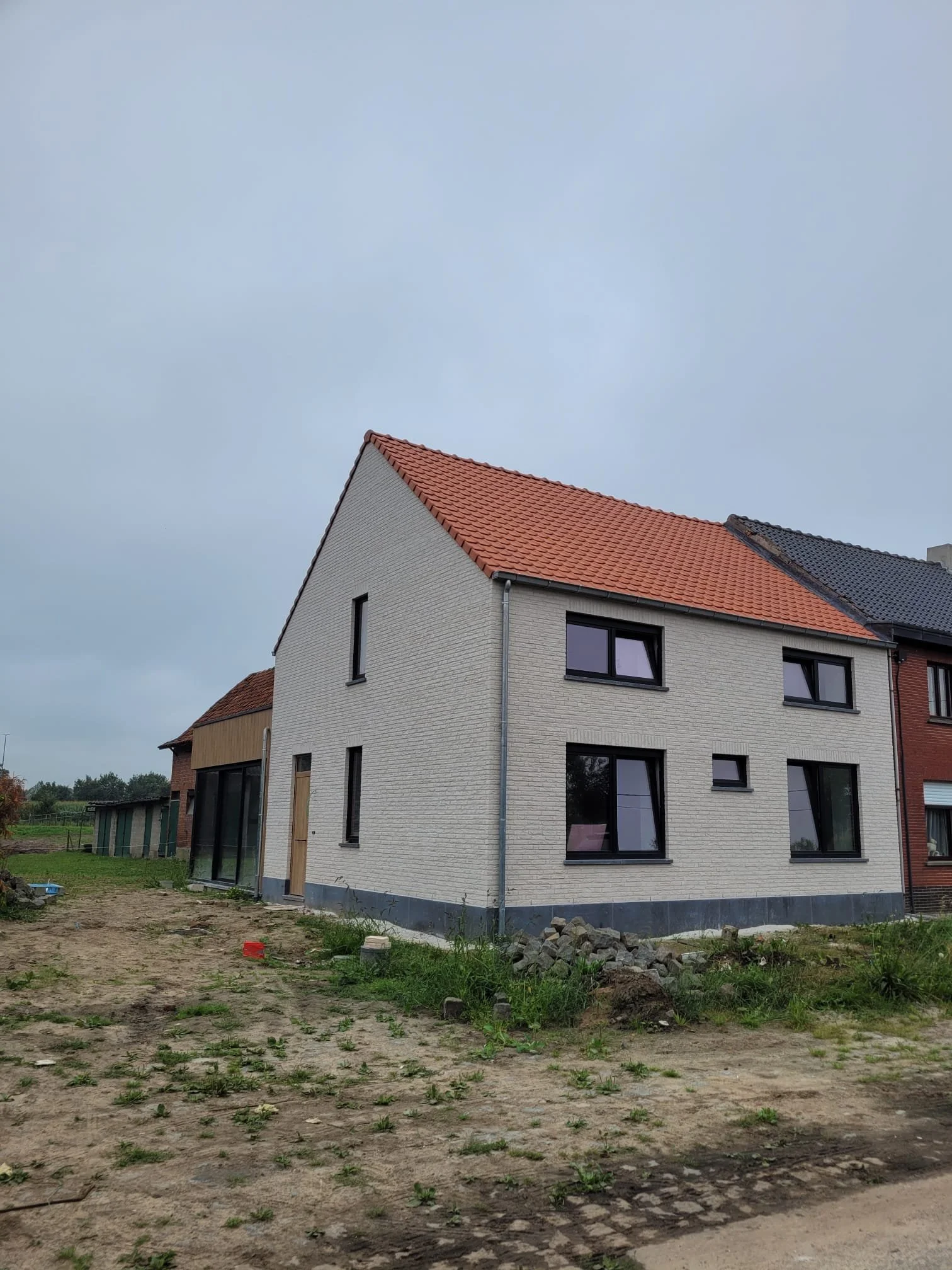 Renovatie halfopen bebouwing