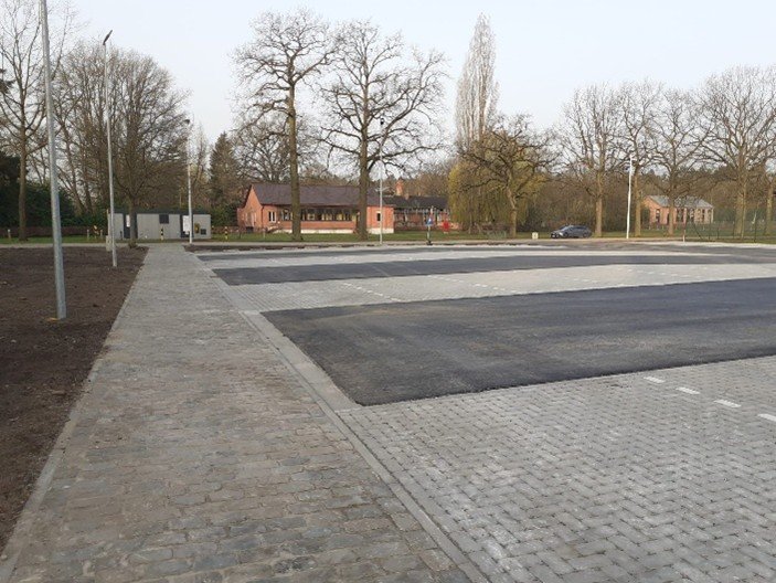 Aanleg parking Defensie