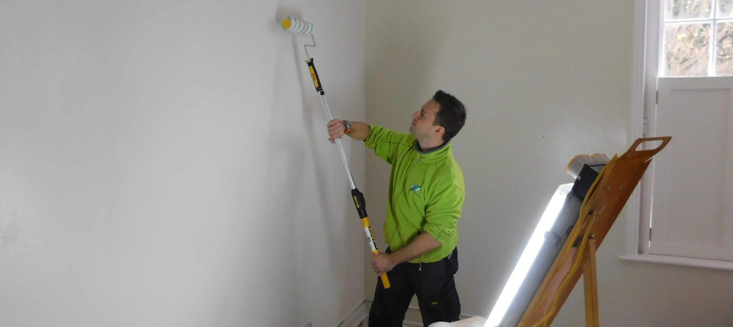 Painting and decorating services