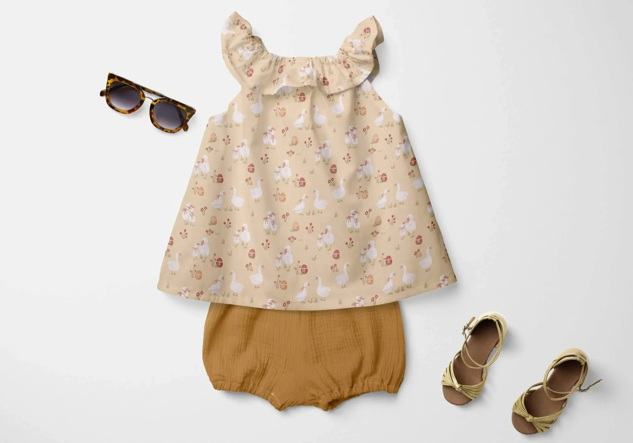 Baby-dress-Fabric-collection-for-art-licensing-and-available-for-art licensing-by-vanda-veress