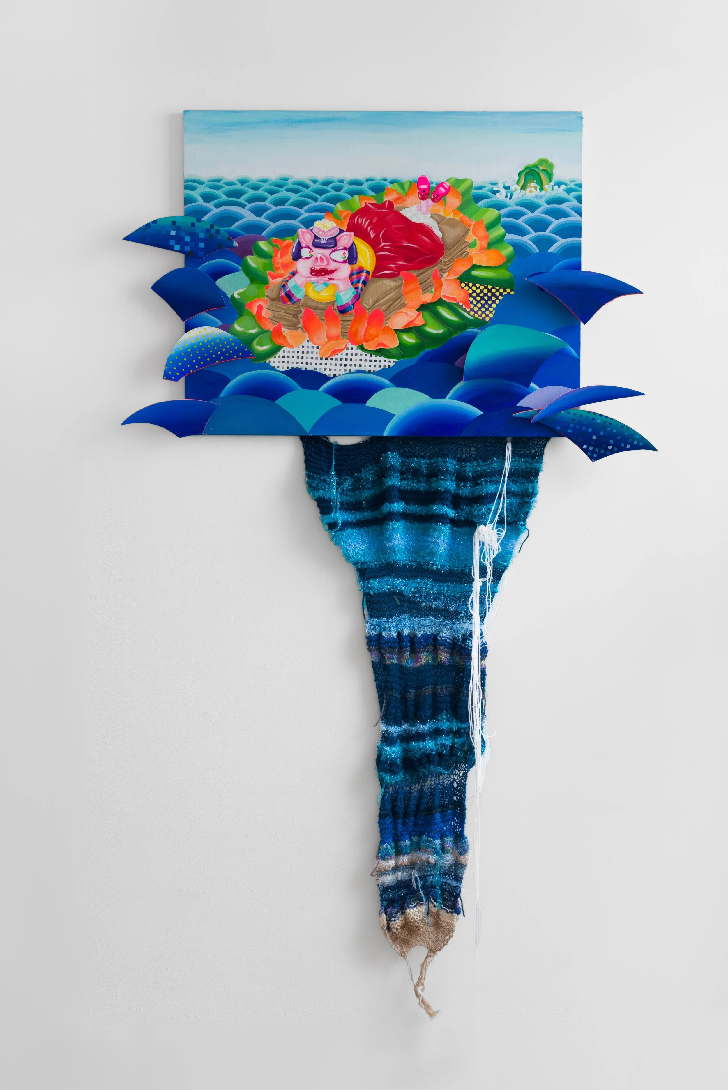 Pigderella ,  2021  (200 x80cm)