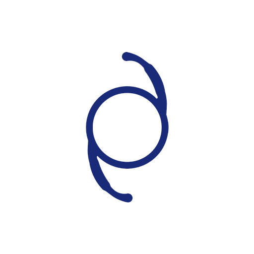 A stylized illustration of a person swimming.