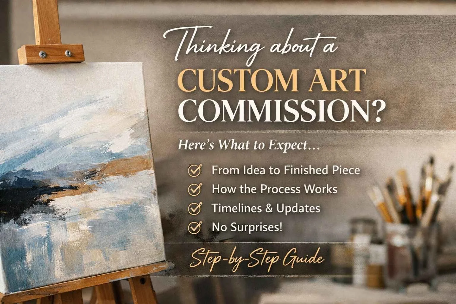 What It’s Like to Commission a Custom Artwork (Step-by-Step)
