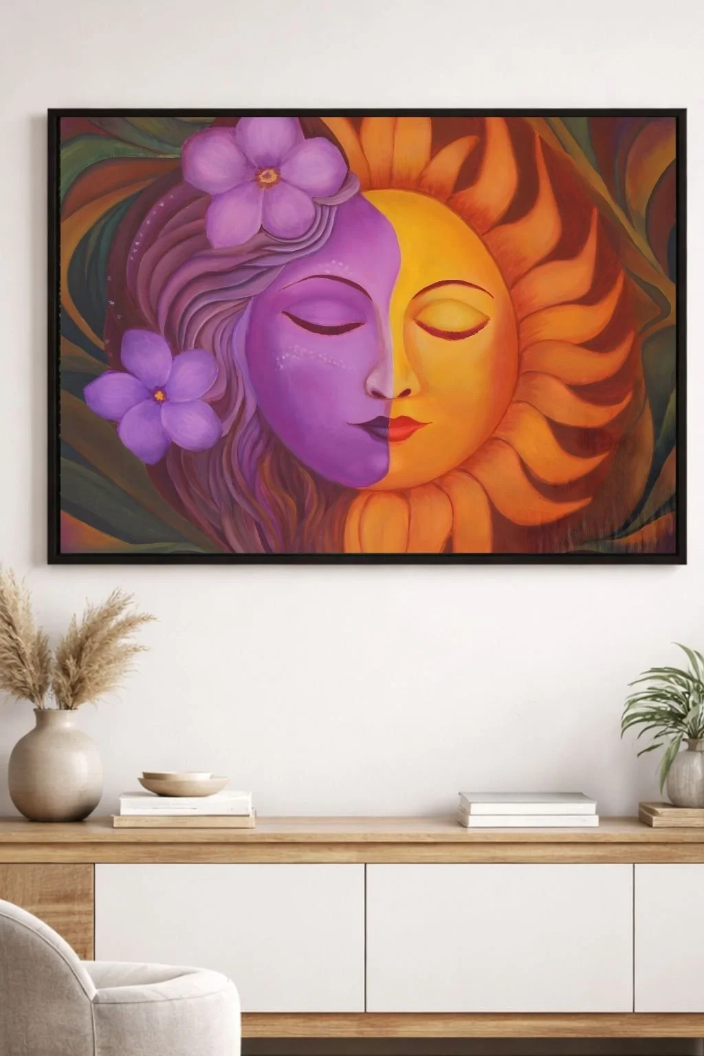 Solaris and Luna-wall-art-black-frame.jpg