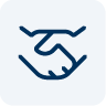 Une poignée de main, symbole de coopération ou accord