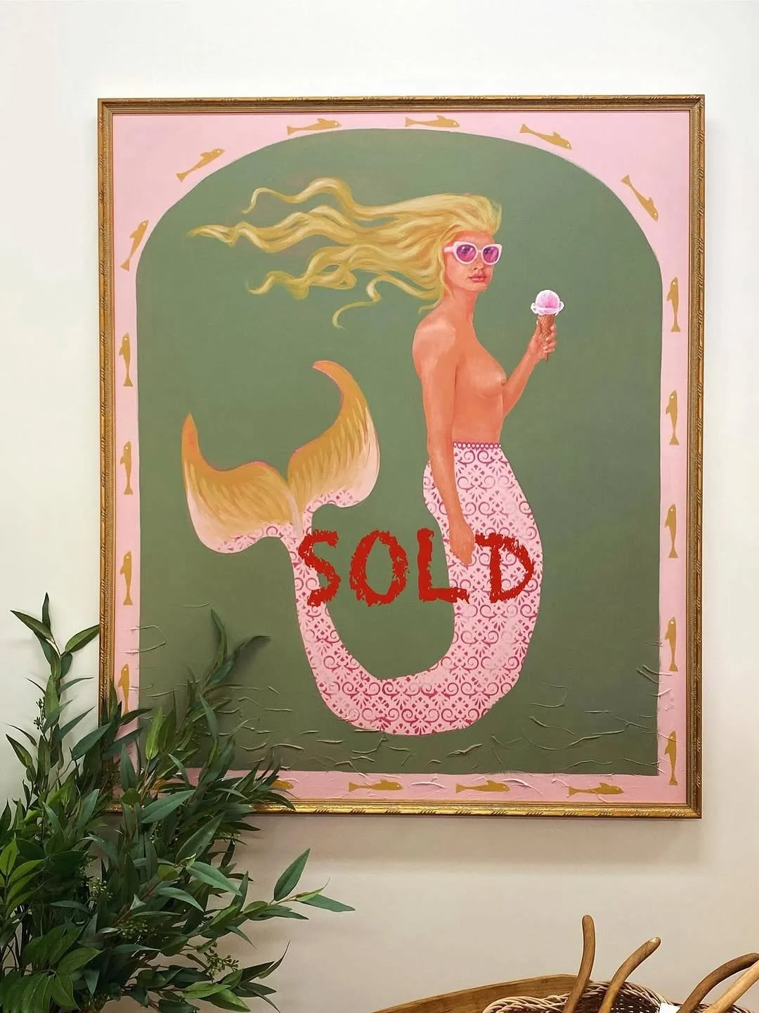 Thank you @kitandeve_au for supporting local artists 🫶 and thank you to the lovely collector!