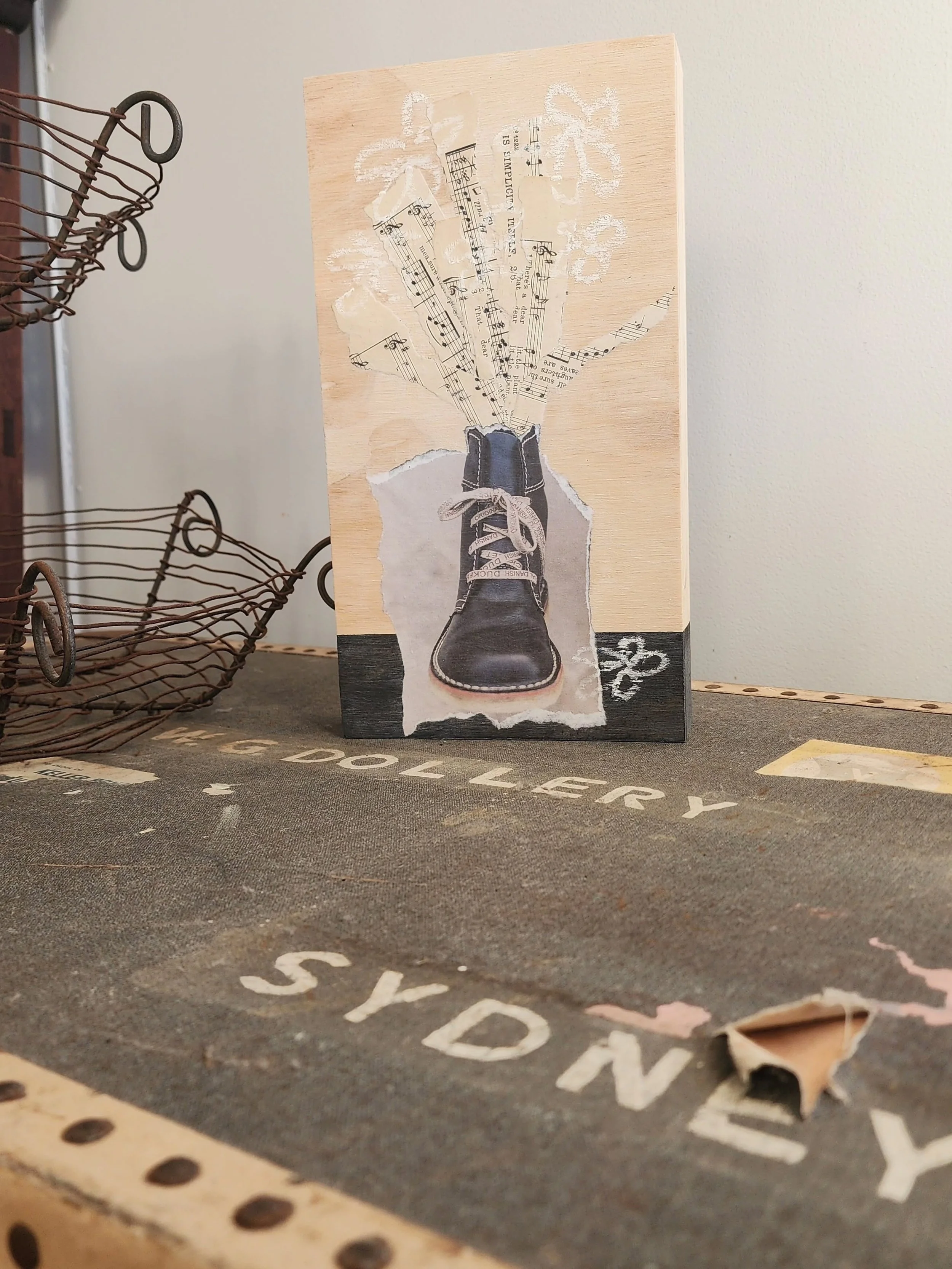 TWO SLEEPS TO GO!

Come and party with us on Sunday night 🍷

This is one of a small collection of collages created which look awesome all together, but also cute as a stand alone. 

We're talking boho-vintage-beachy-minimalist vibes and I'm all for 