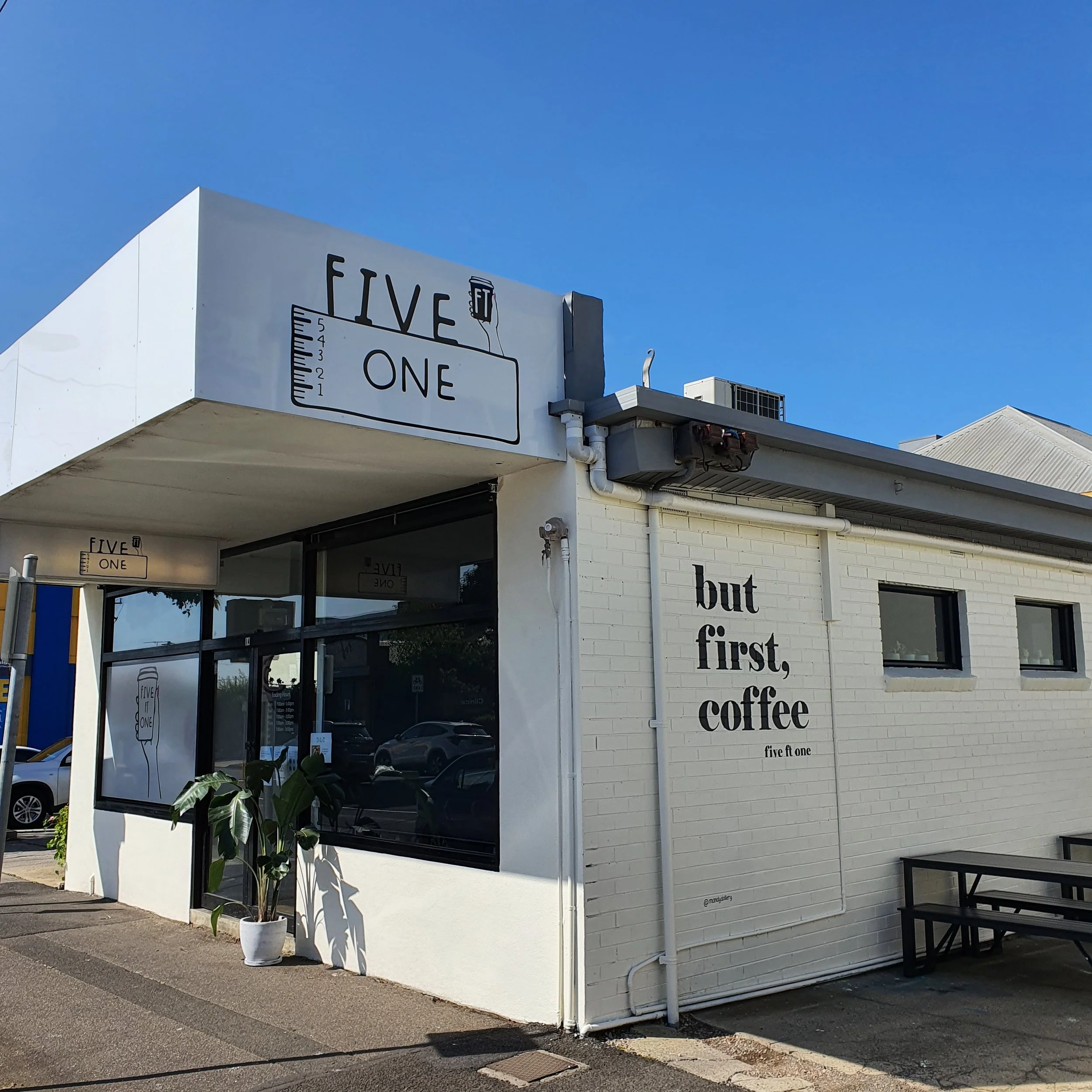 Branding, signage and hand painted murals