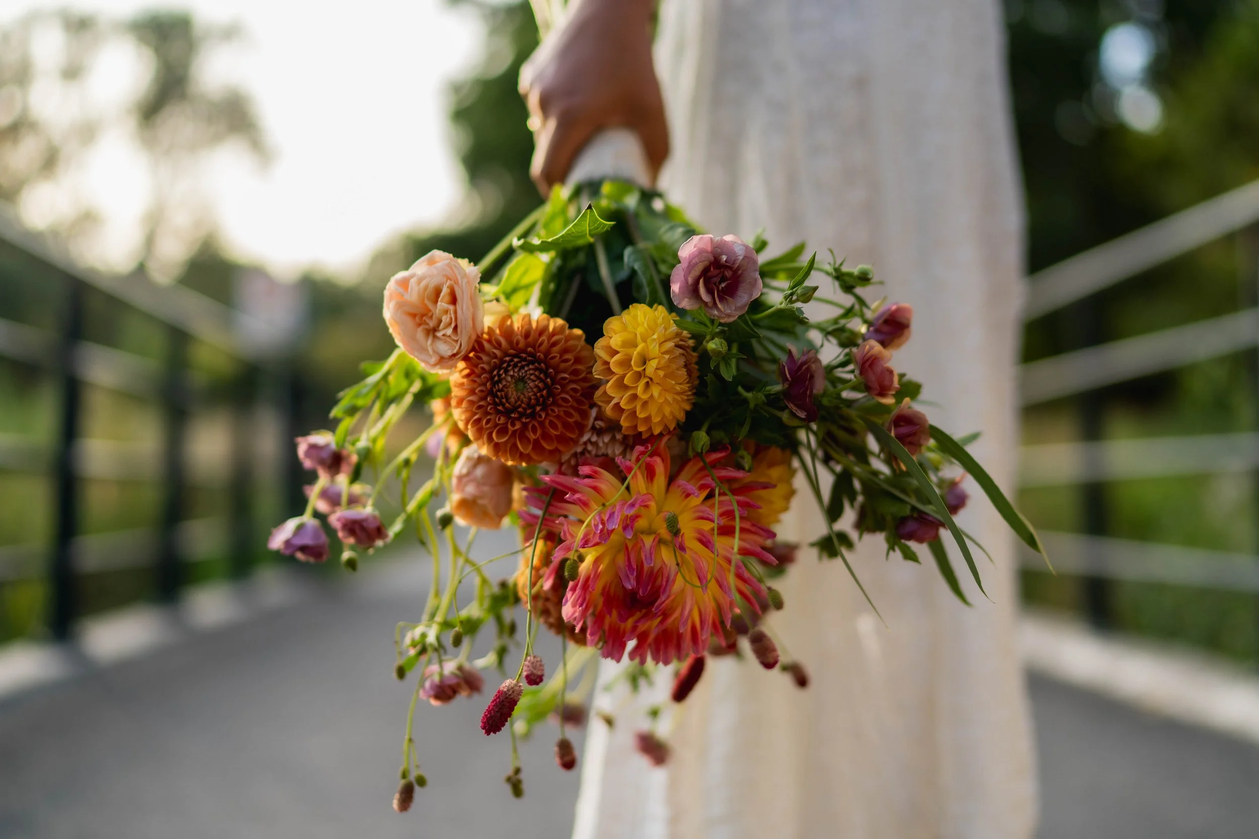 Styled bridal bouquet, editorial floral design, MK Floral Atelier
