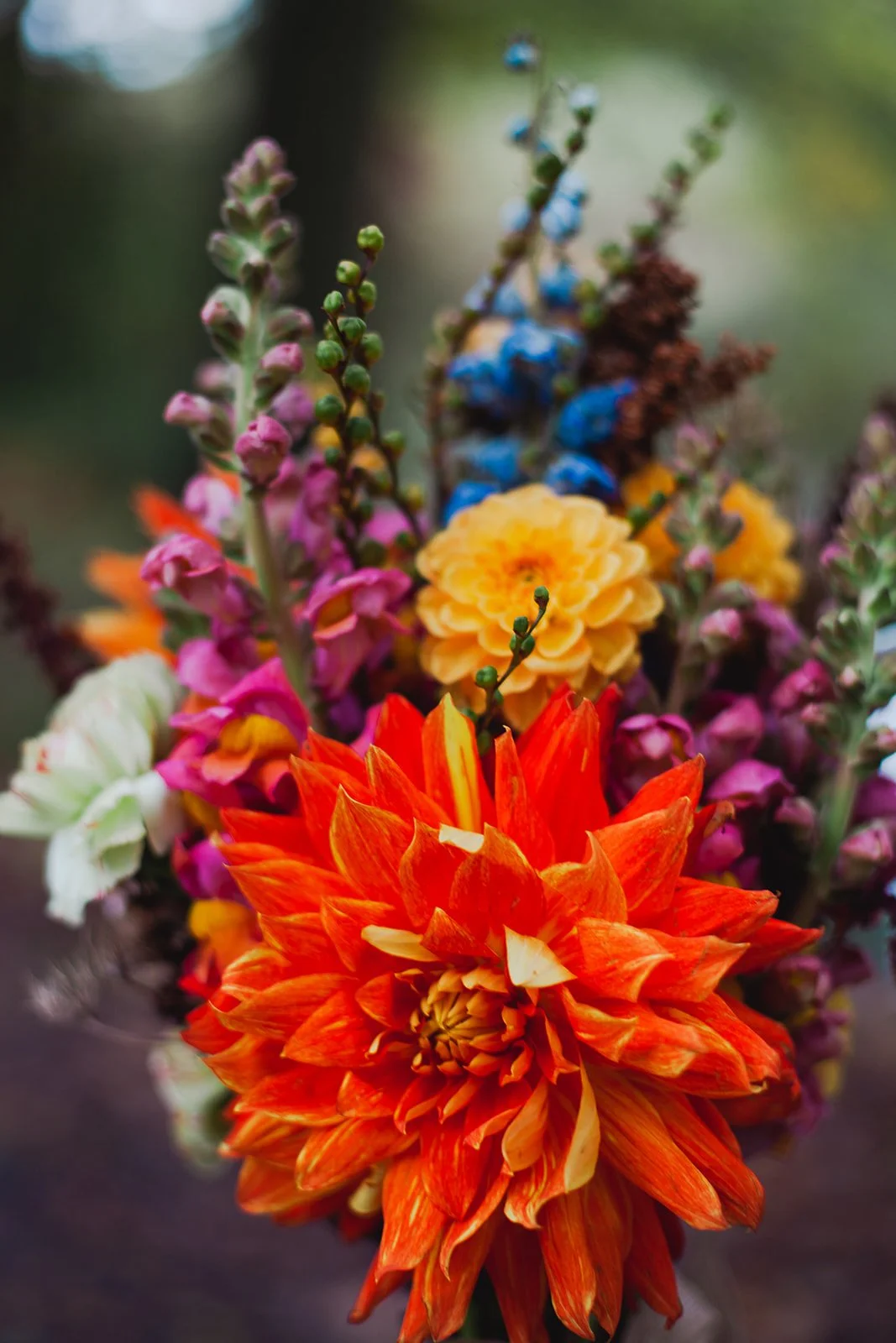 Autumn florals, K + S wedding, Slot Moermond, Renesse