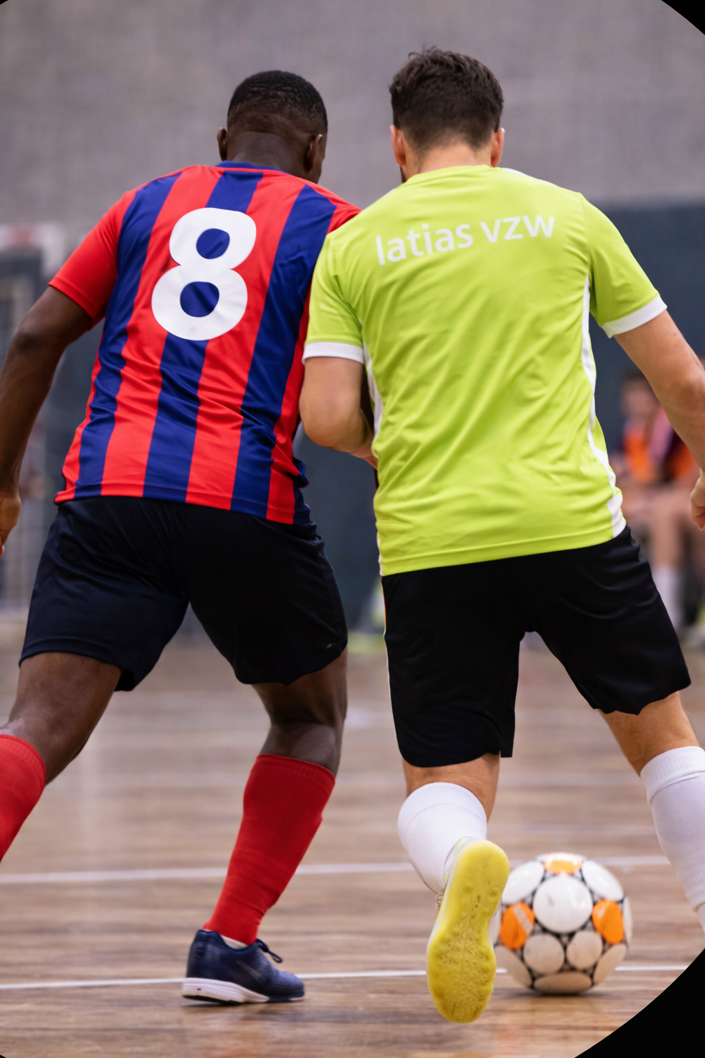 zaalvoetbal recreatieve training vw 