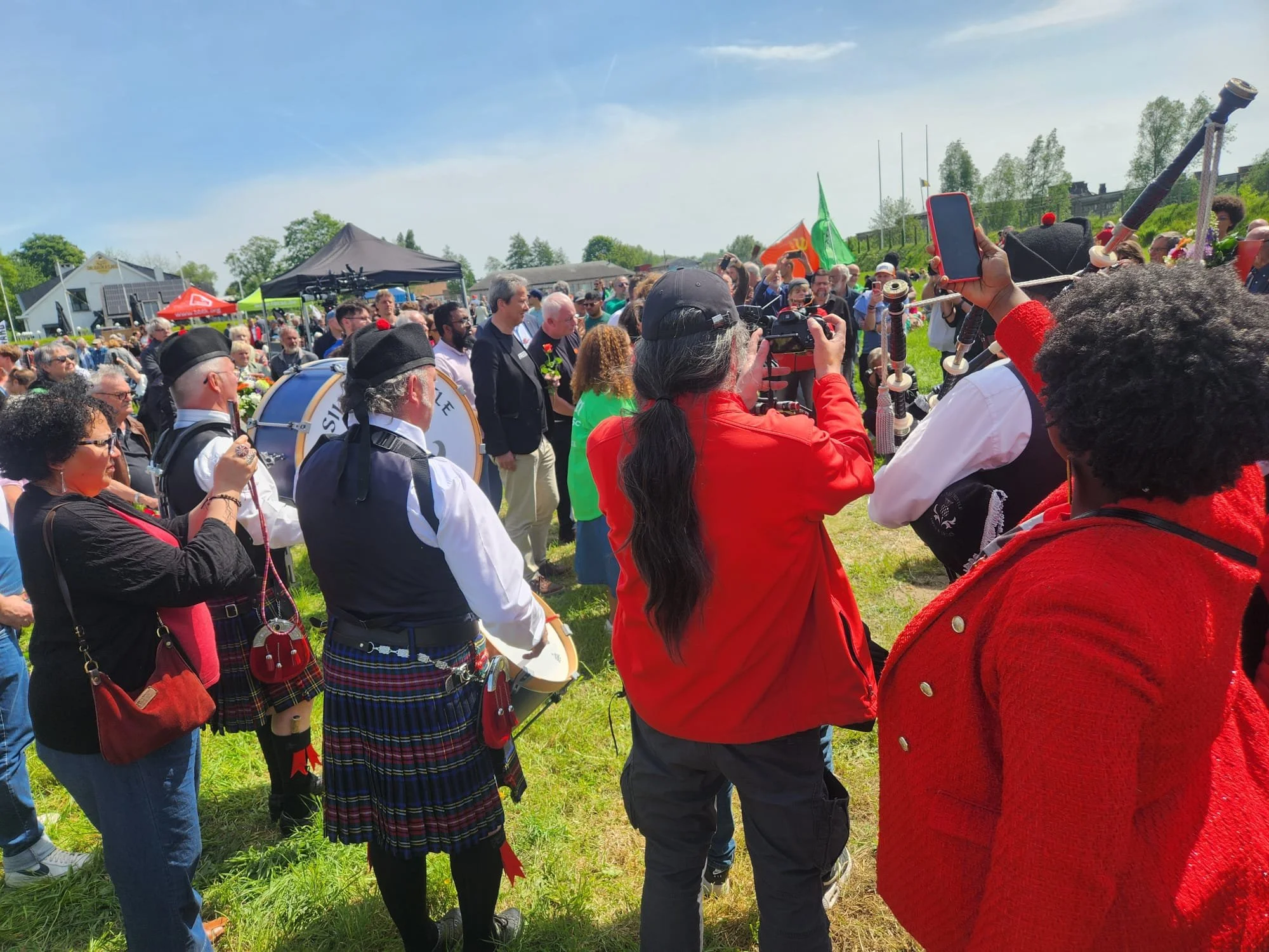 Herdenking 10 mei coalitie