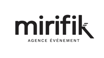 Logo de l'agence événementielle Mirifik à Saint Malo