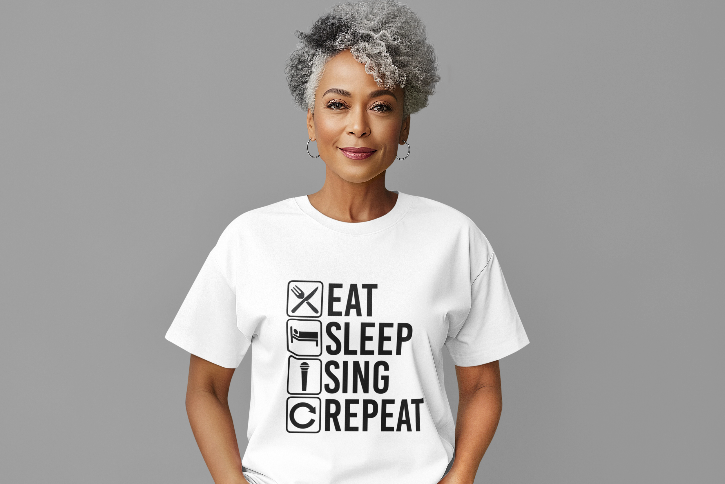 Eat Sleep Sing Repeat (Unisex)
