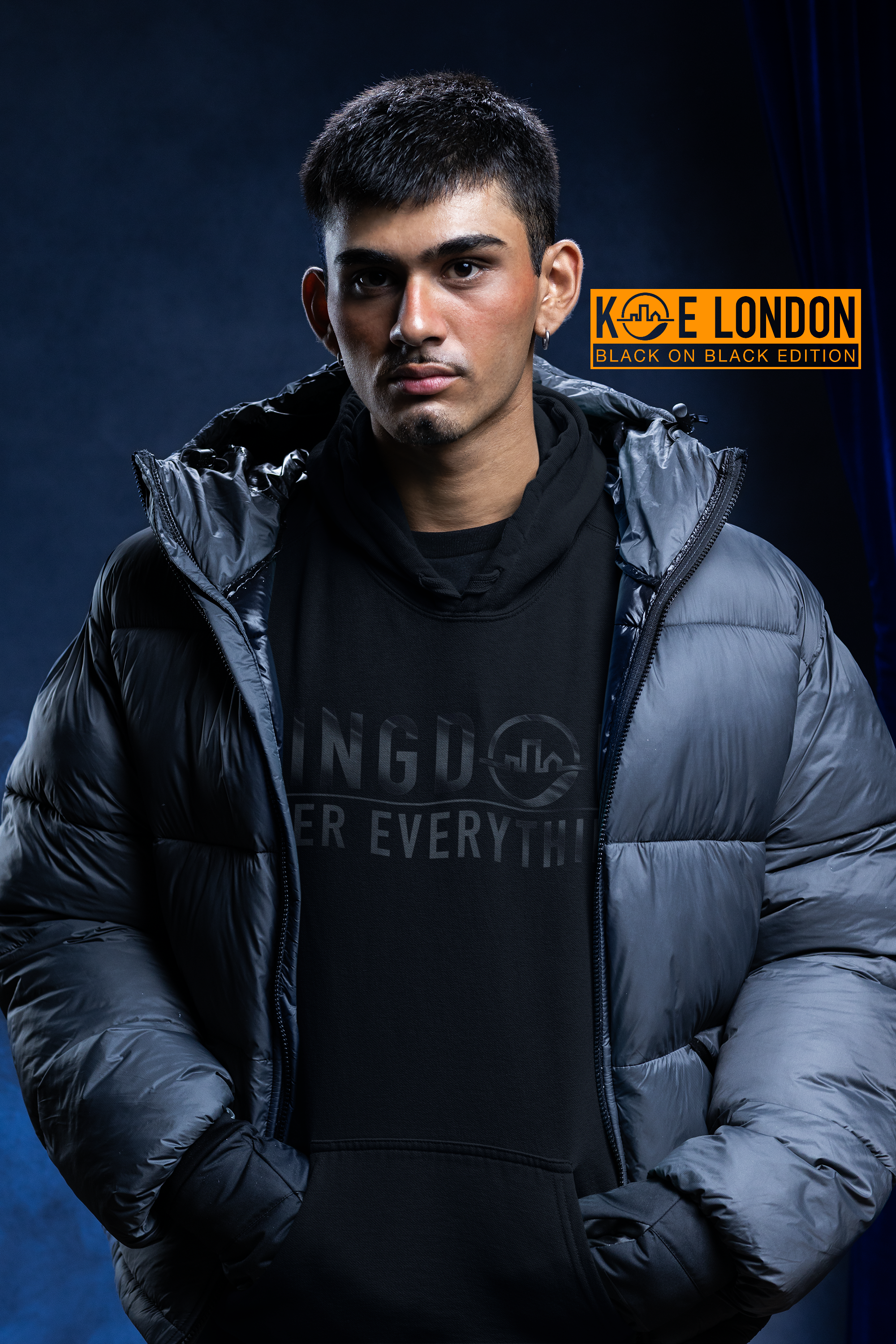 KOE Black On Black Hoodie