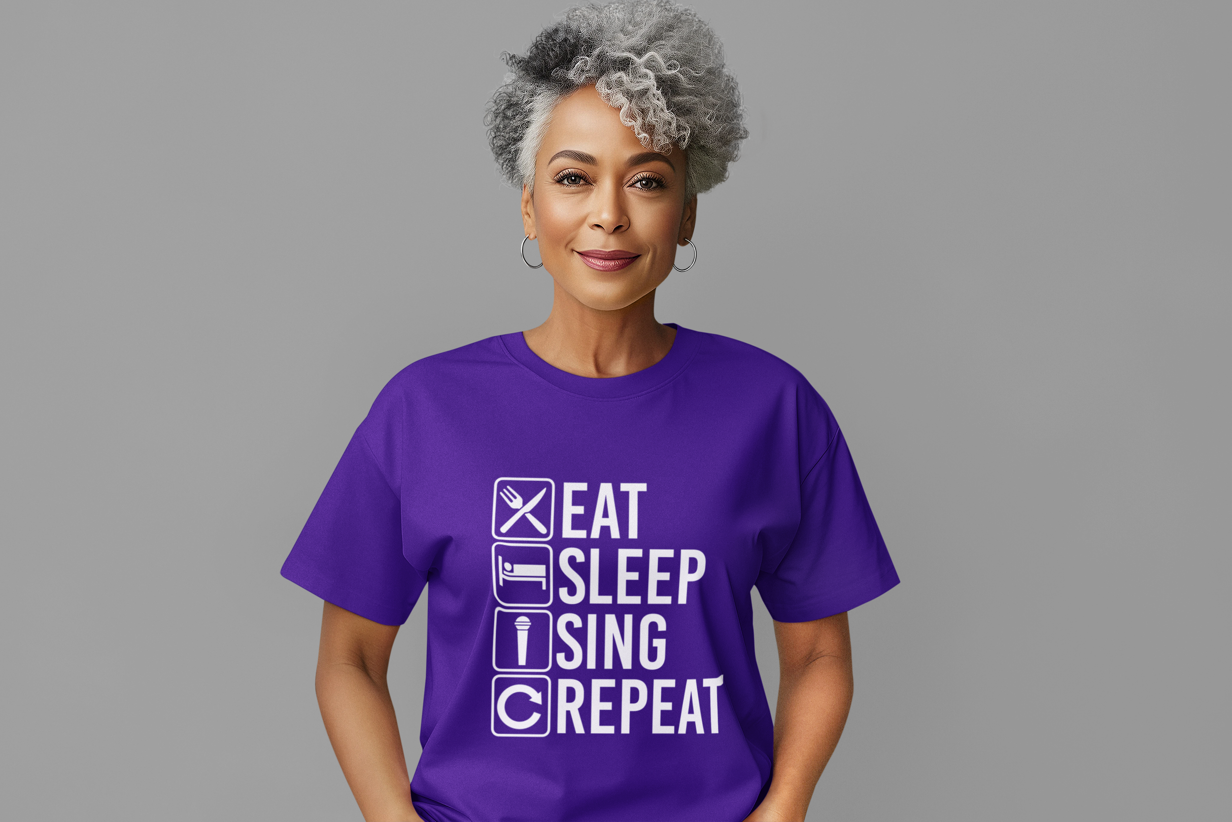 Eat Sleep Sing Repeat (Unisex)