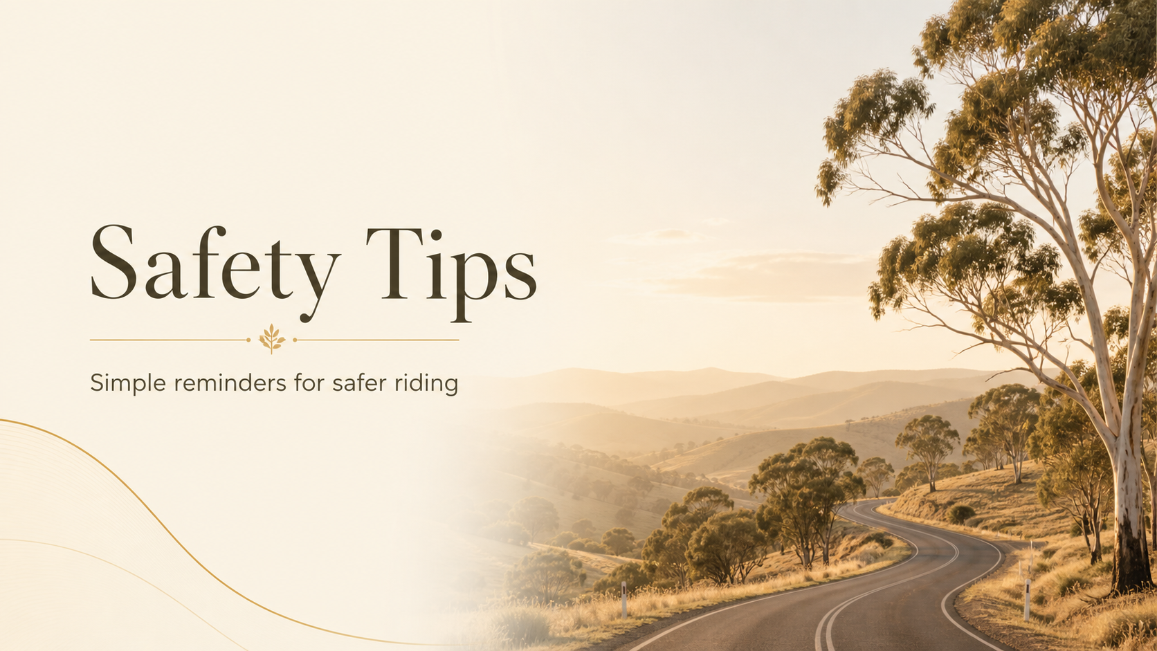 Safety Tip for April