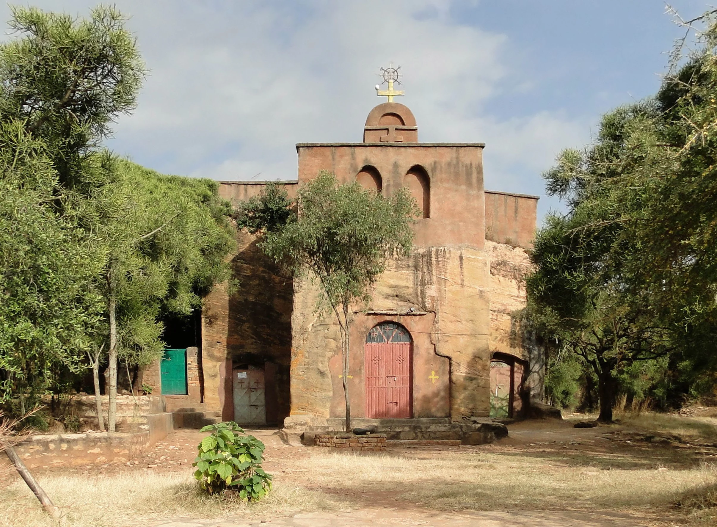 The rock-hewn church of Wukro Chirkos in Tigray, Ethiopia, an important example of Ethiopia's cultural and religious heritage.