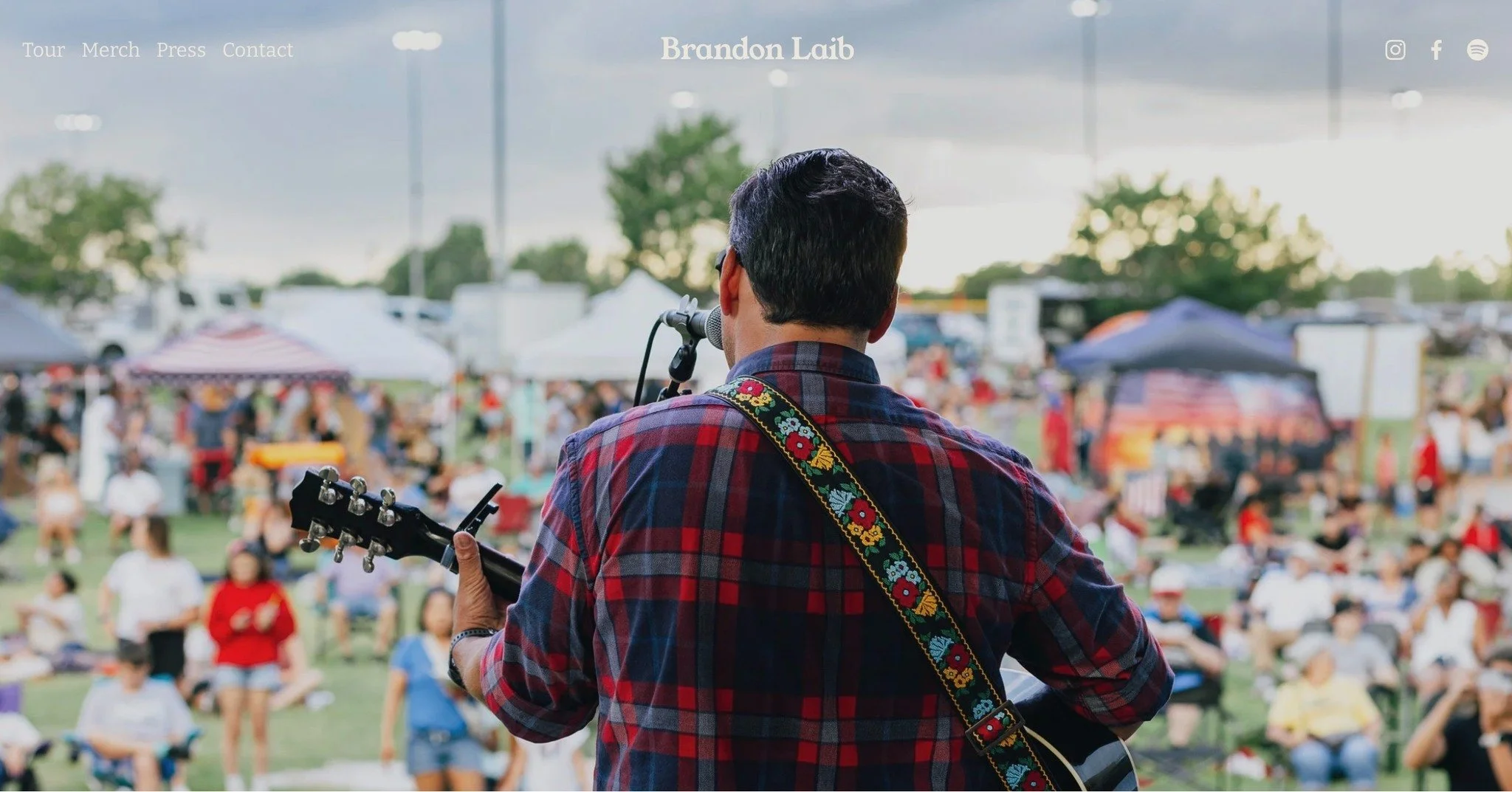 Hey friends, my official website is live! Head over to brandonlaib.com to find music, upcoming shows, and news all in one place. Go check it out and feel free to set it as your default homepage while you&rsquo;re at it.