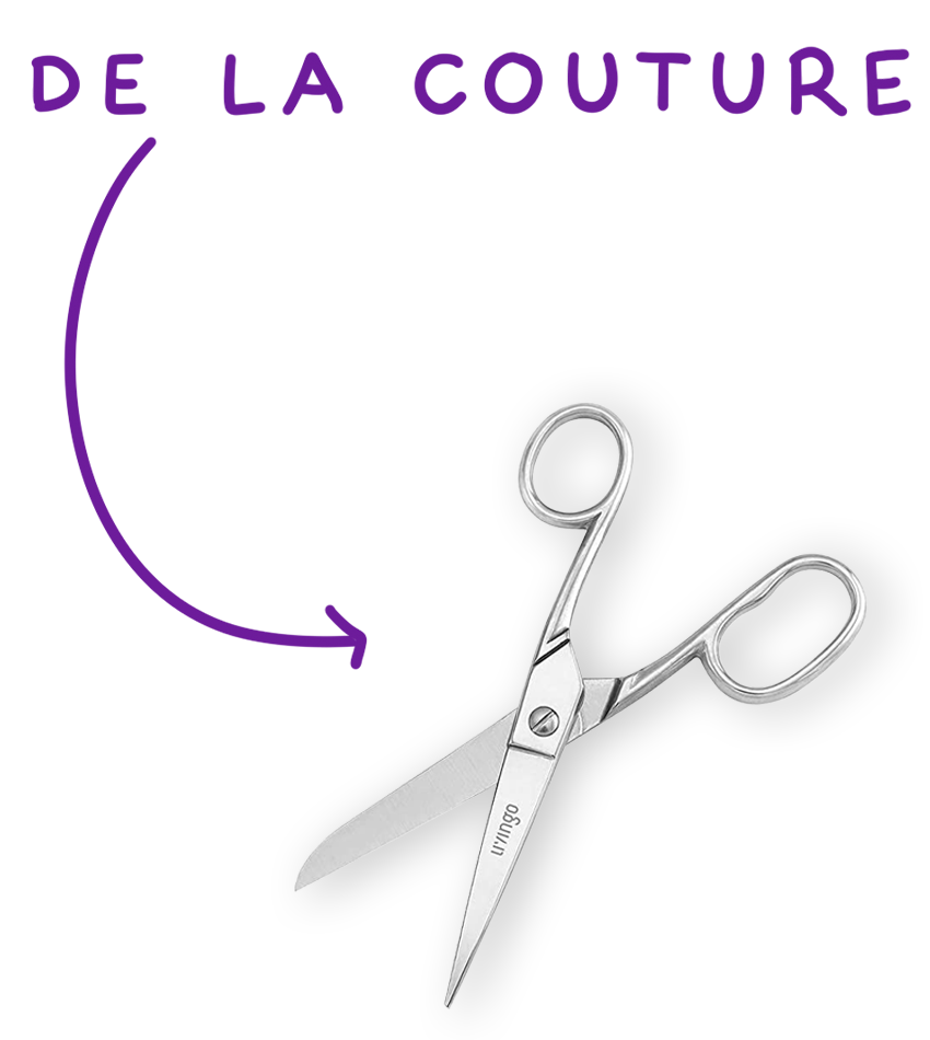 Une paire de ciseaux de coiffure en acier inoxydable sur un fond noir.