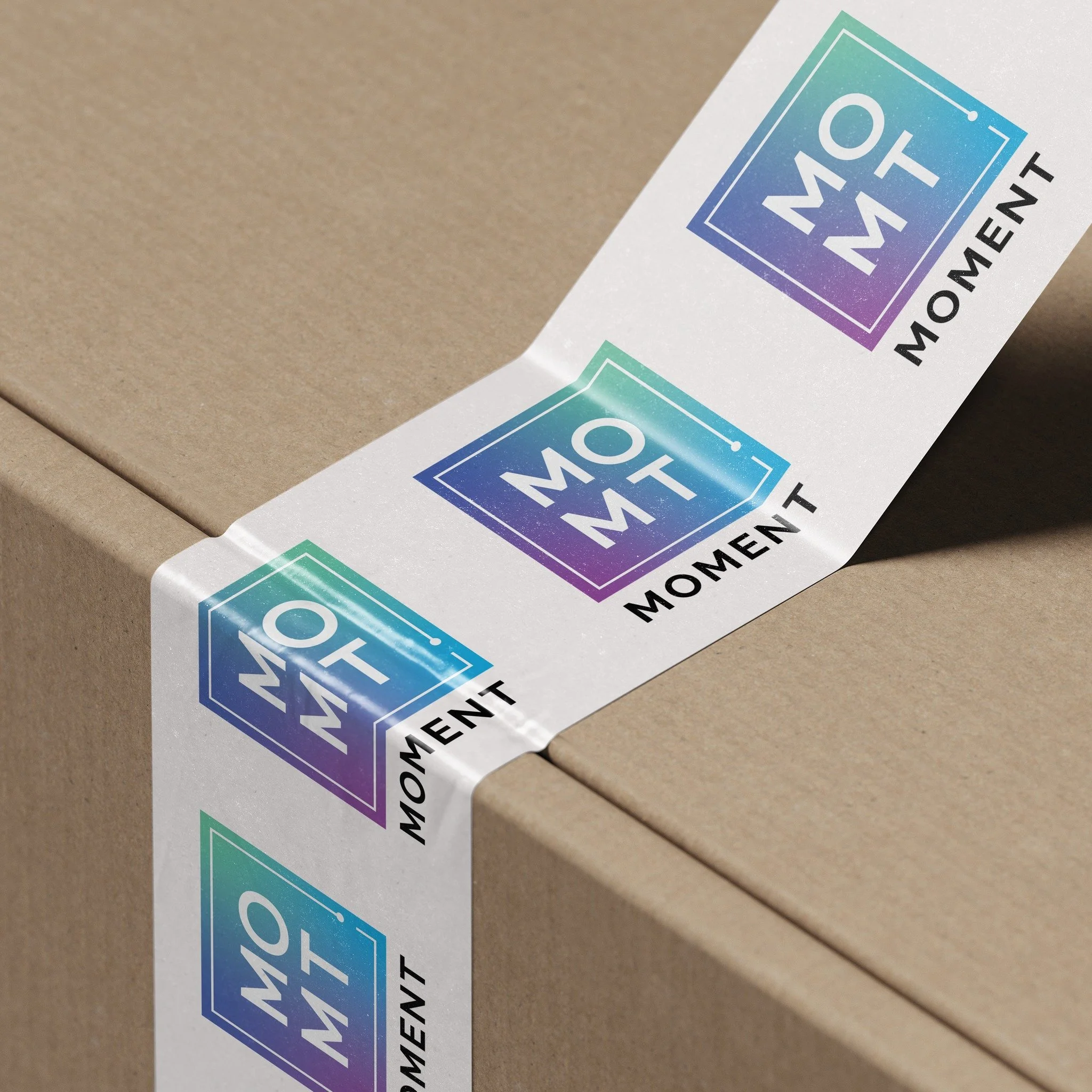 Custom tape is the ultimate brand upgrade and the easiest way to make your packaging pop. Whether it&rsquo;s a signature pattern or your iconic logo, MOMT can design a custom tape for you that turns every box into a branded experience . 📦
