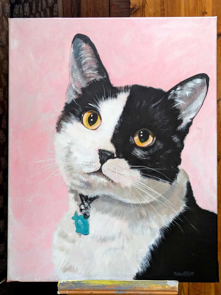 Pipsqueak in oils.