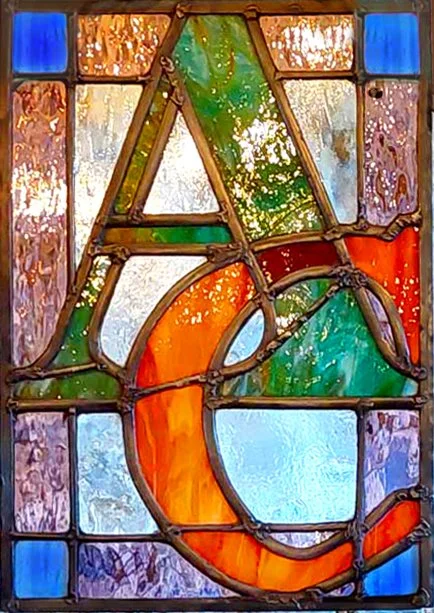 A Wedding monogram for Cicely and Andrew.