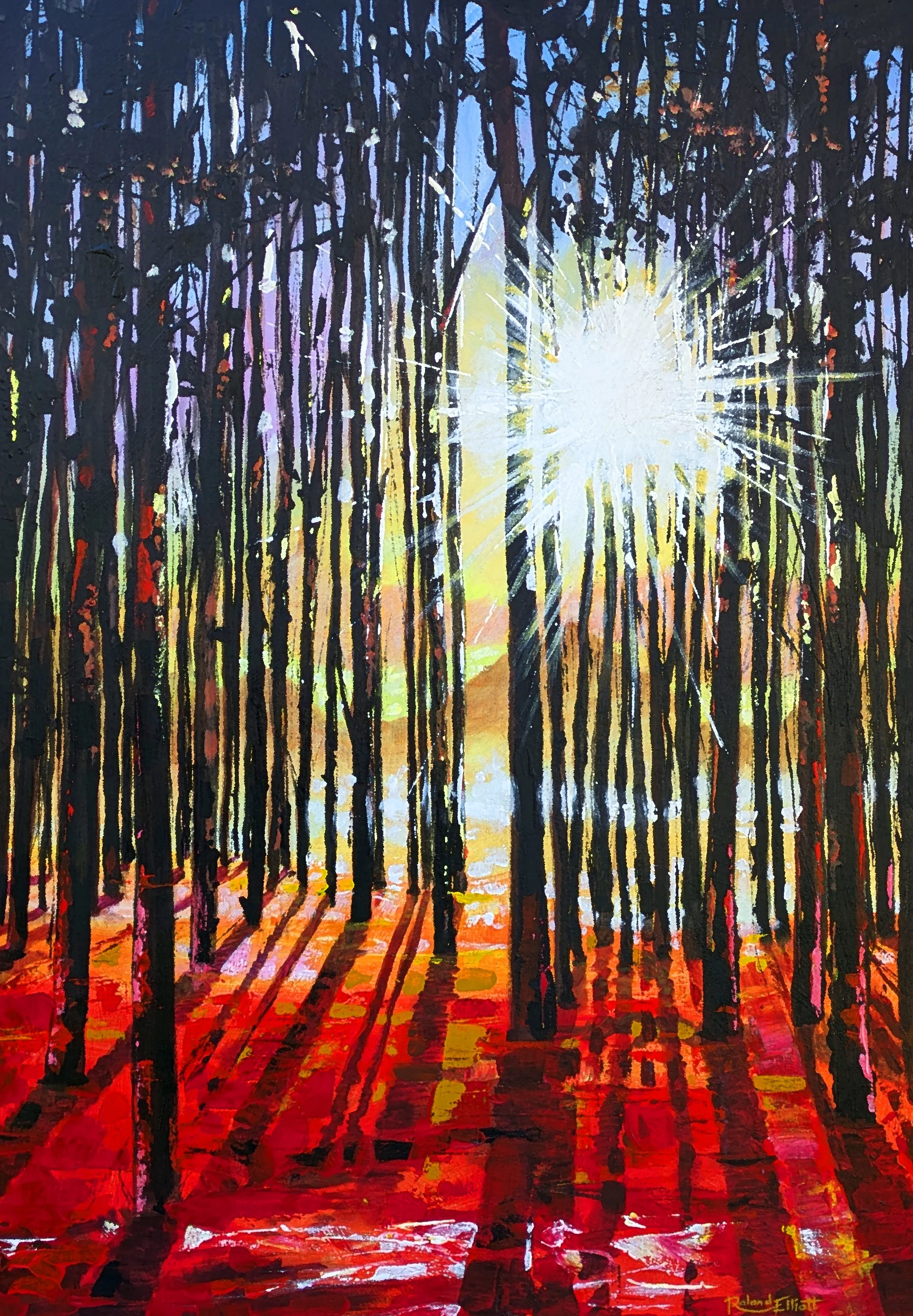 One of many paintings that I have done of trees.