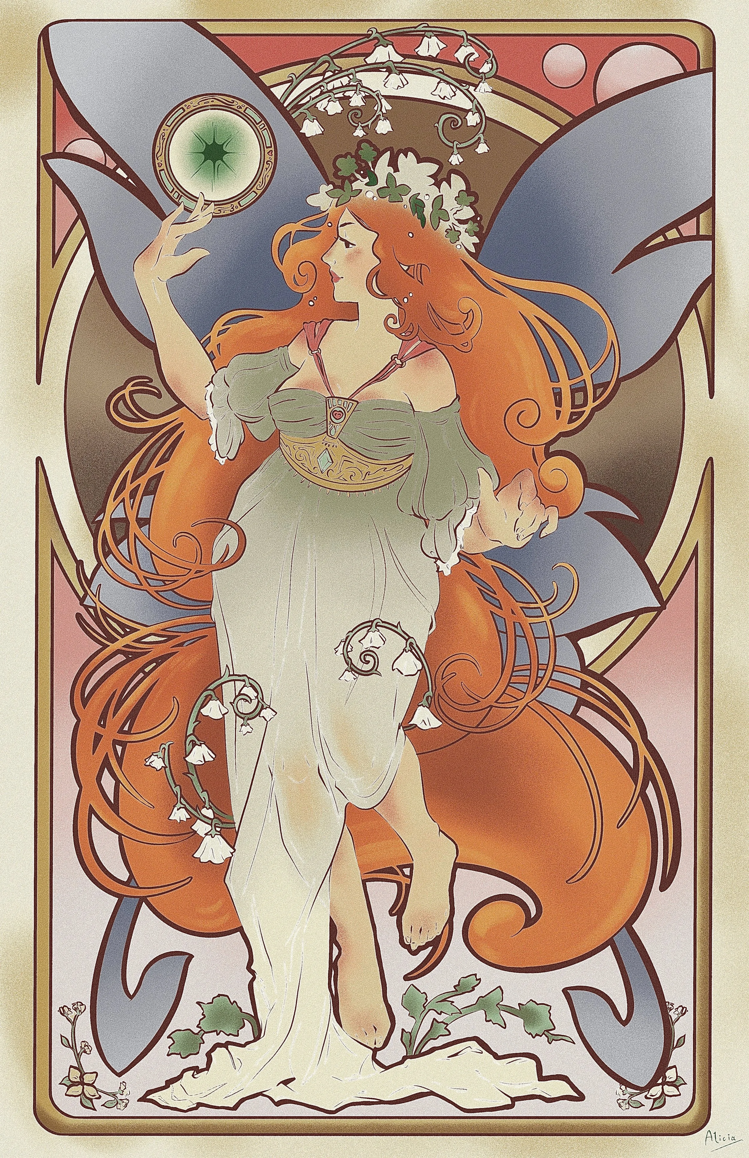 Art Nouveau Pastiche 