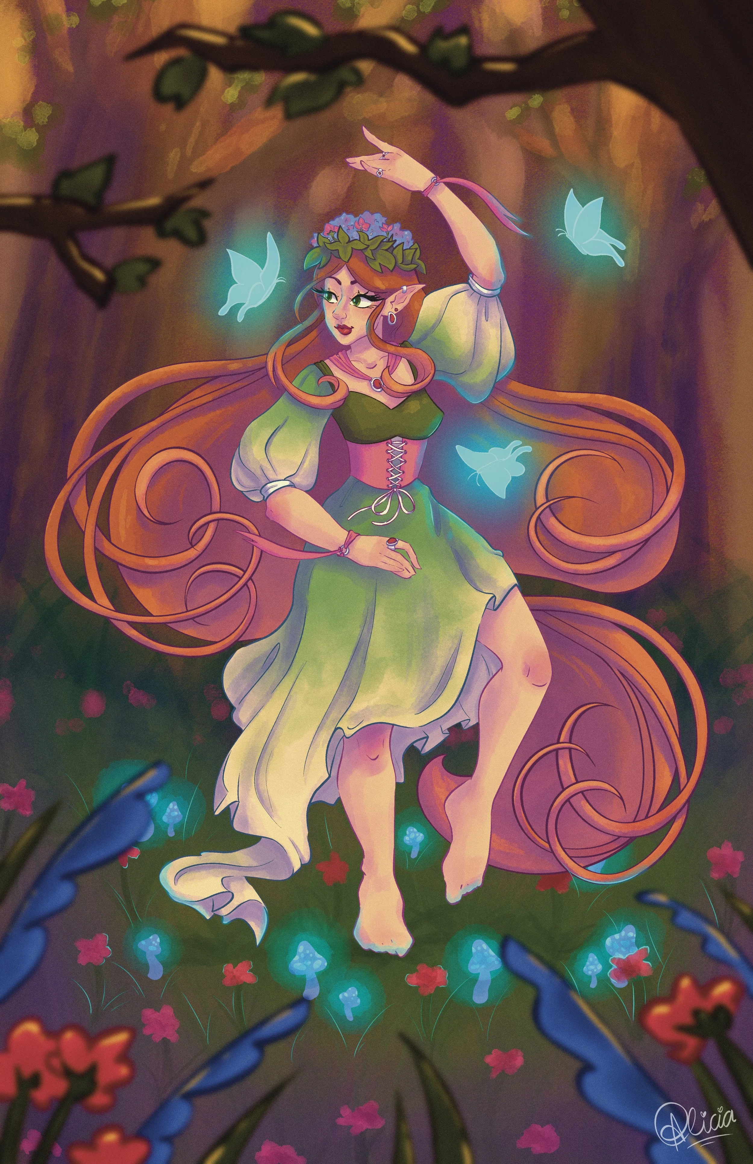 Dance of the Butterfly Elf