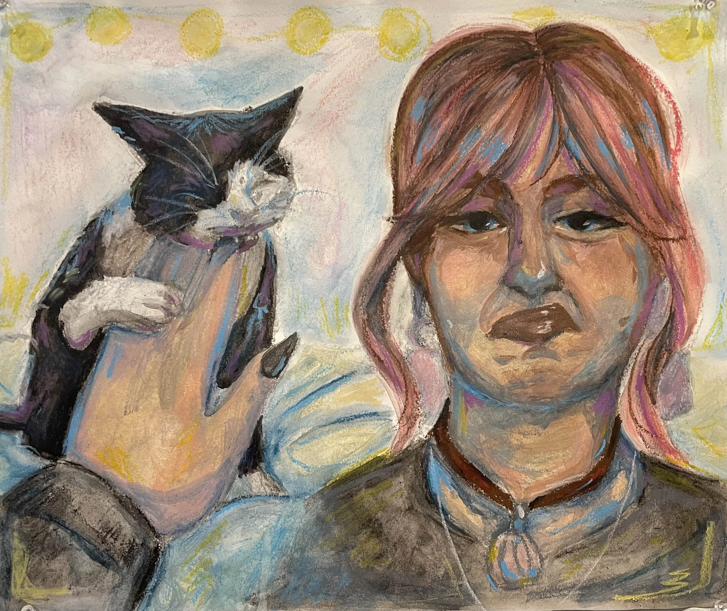 Self-Portrait with Pixie 1/3