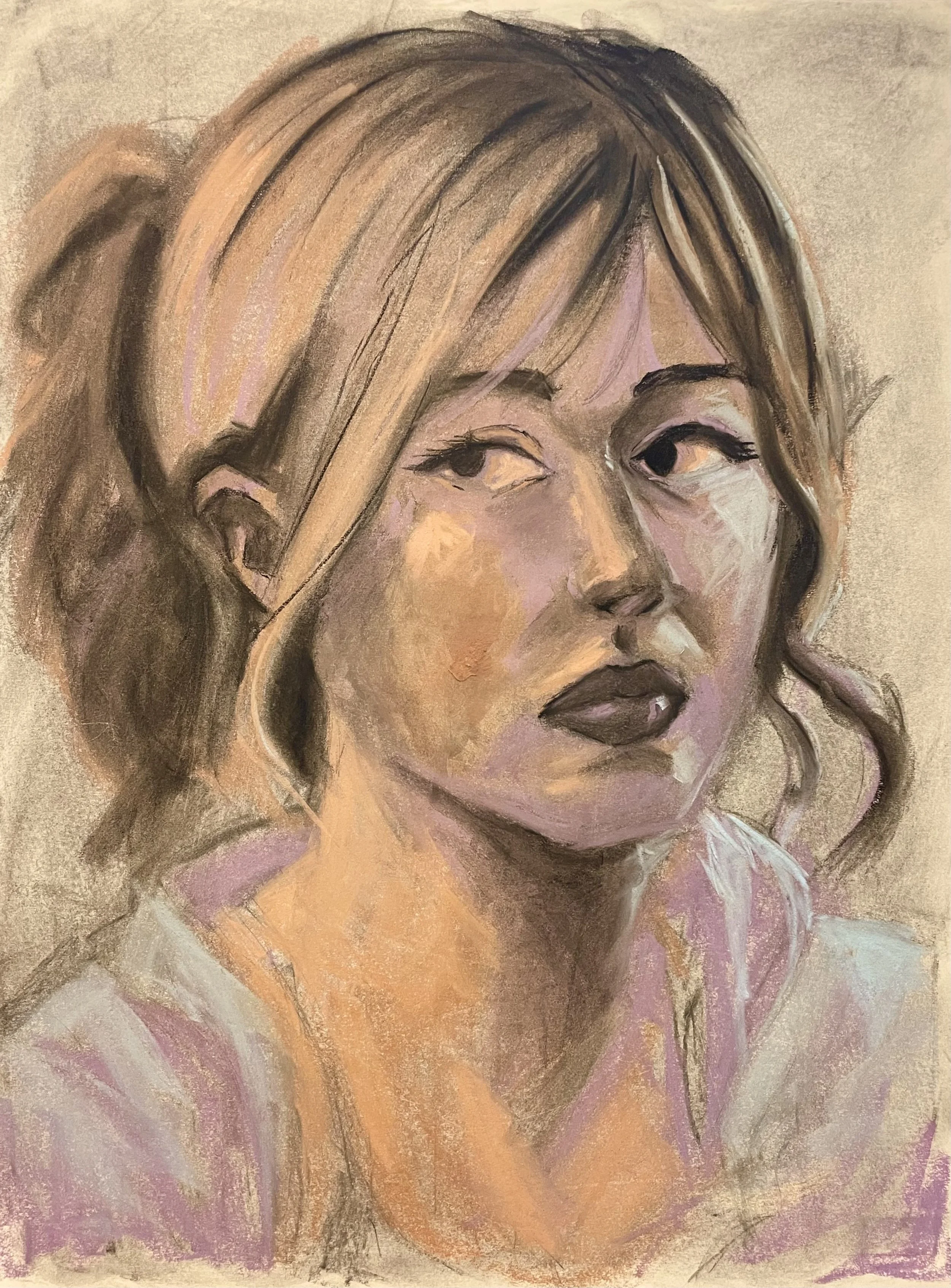 Self-Portrait Pastel