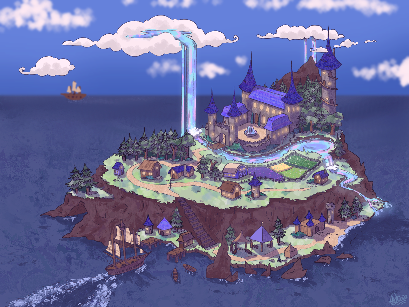 Large Map Design