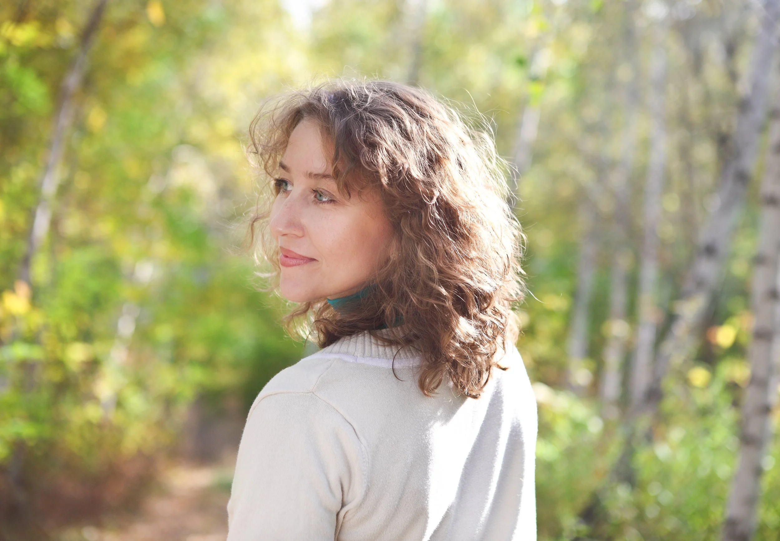young happy woman outdoor - Hormone optimization