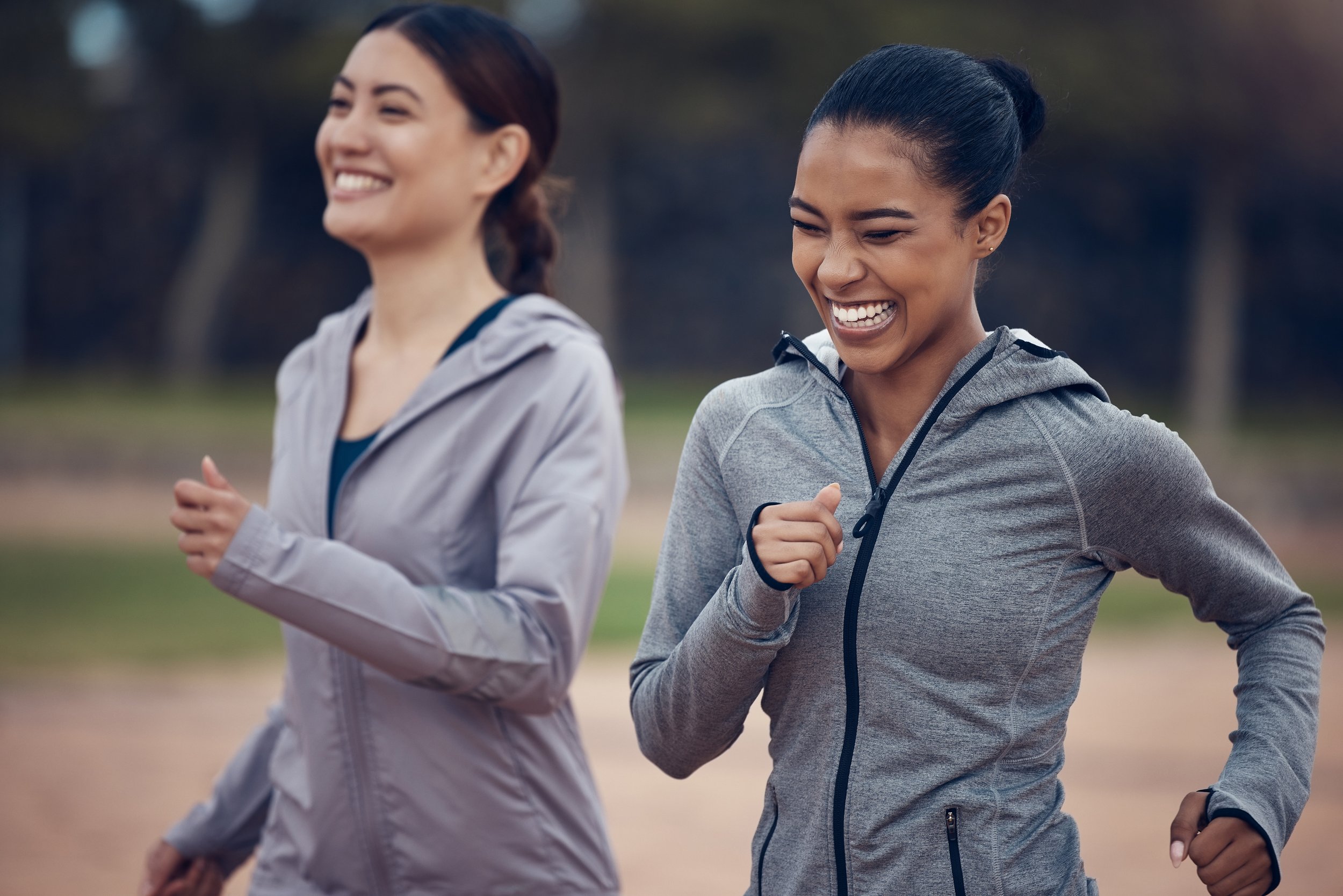running fitness and women training