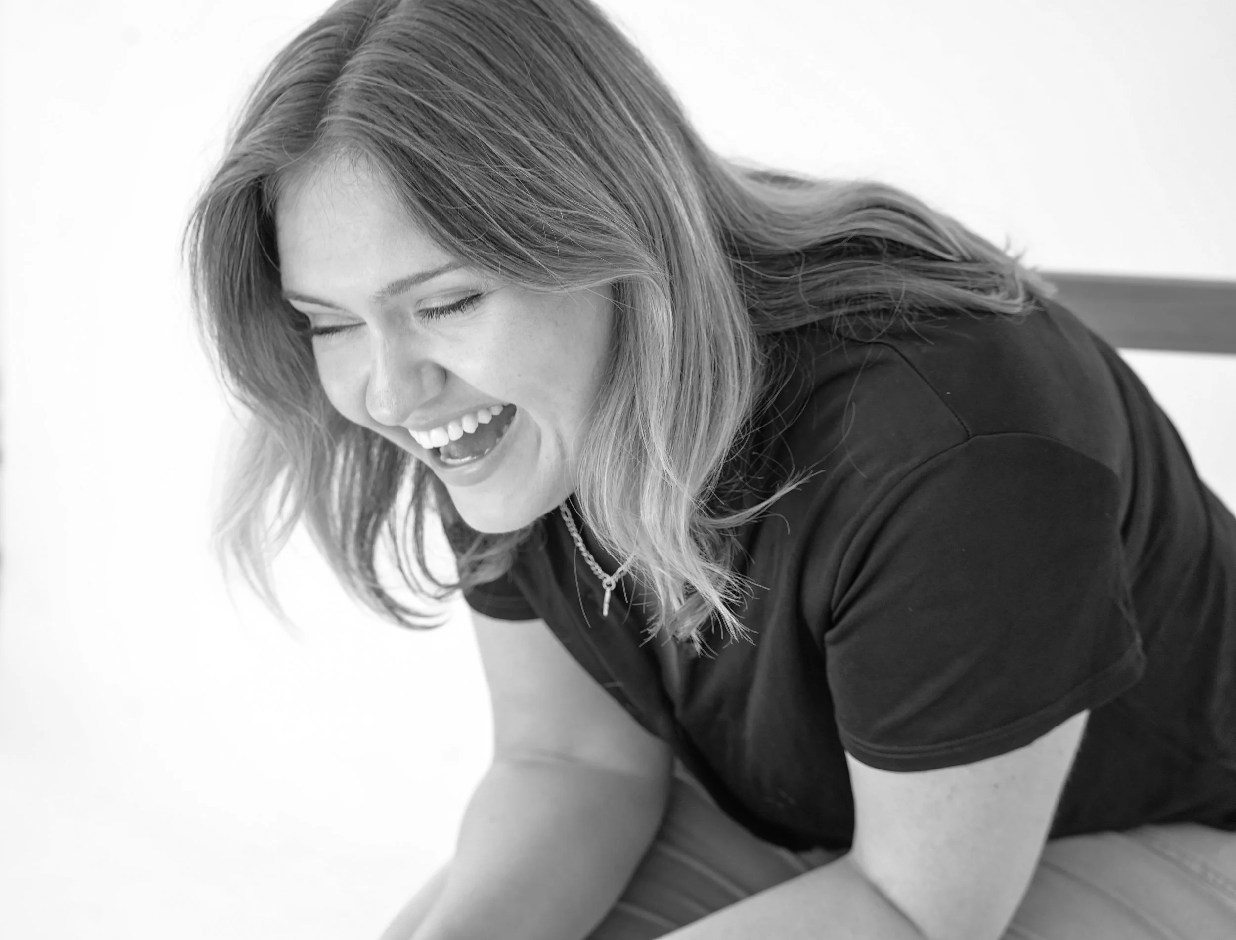HS Laugh BW.jpg