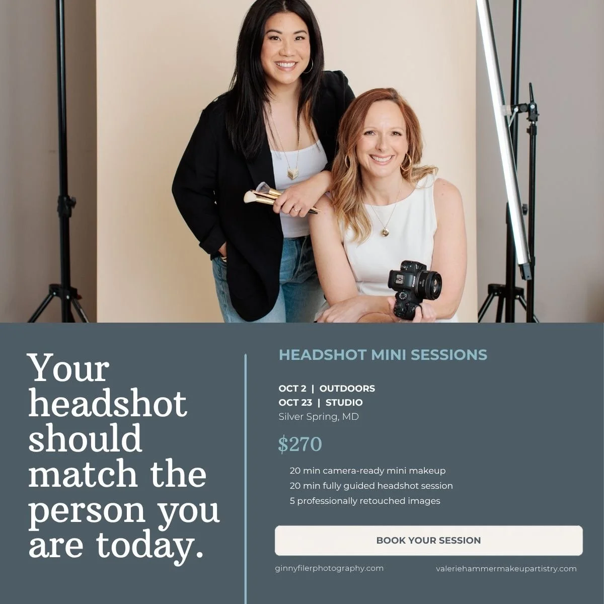 Headshot Minis with Ginny Filer Photography (Outdoors)
