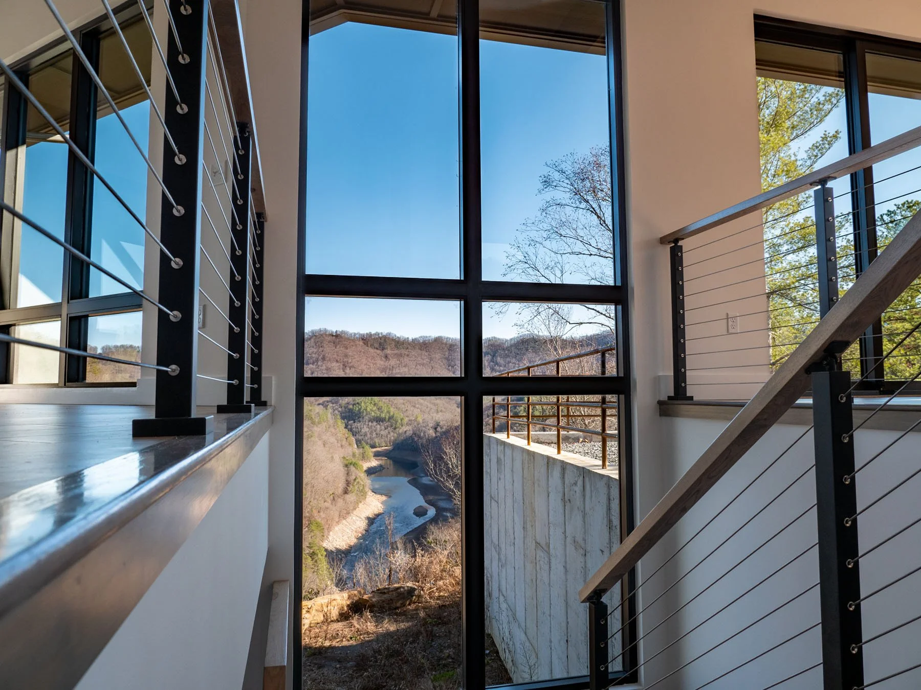 Mountain View Windows Custom Home Build - Mountain Ridge Custom Builders