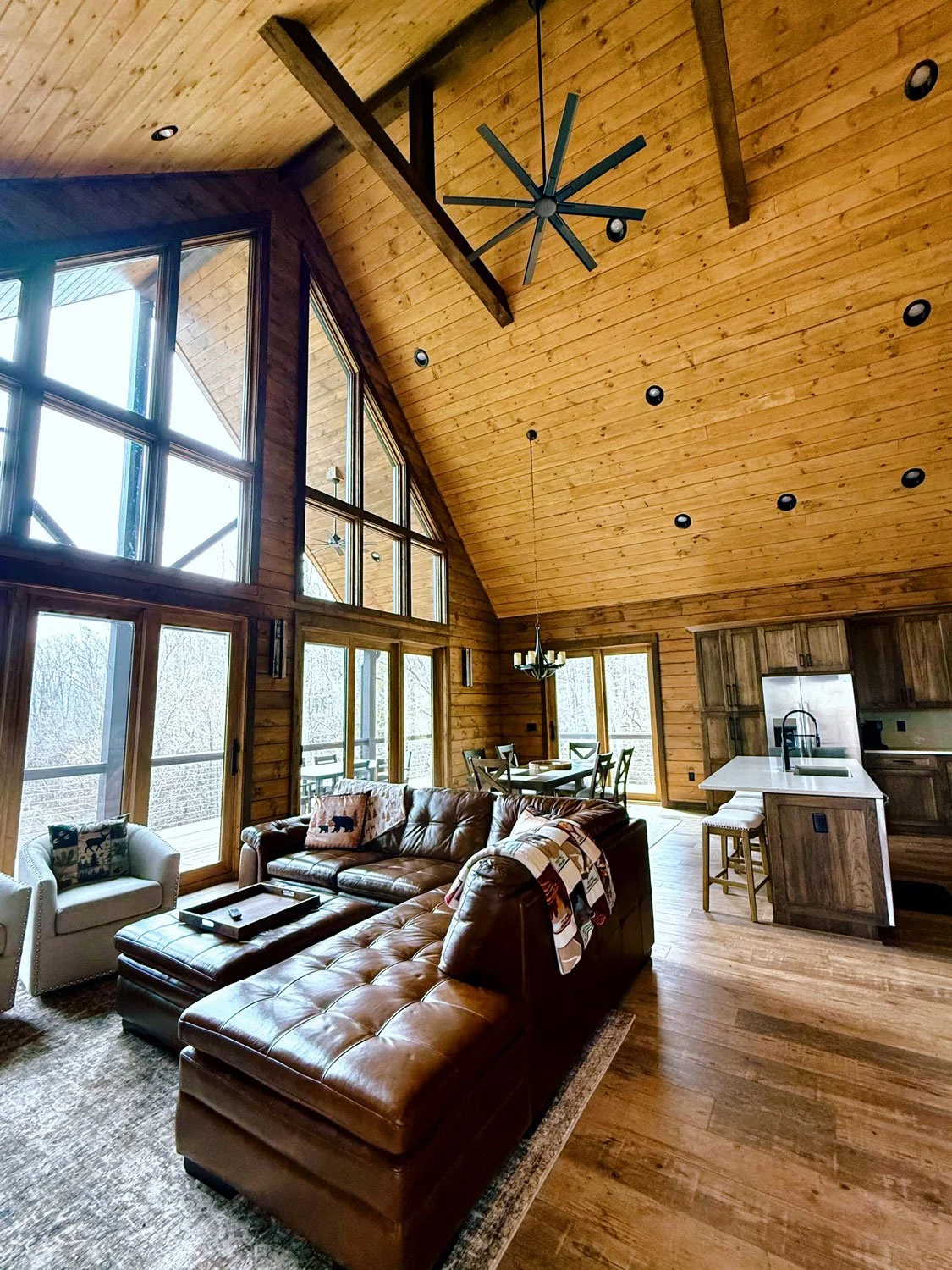 High Timber Mountain Modern - Mountain Ridge Custom Builders