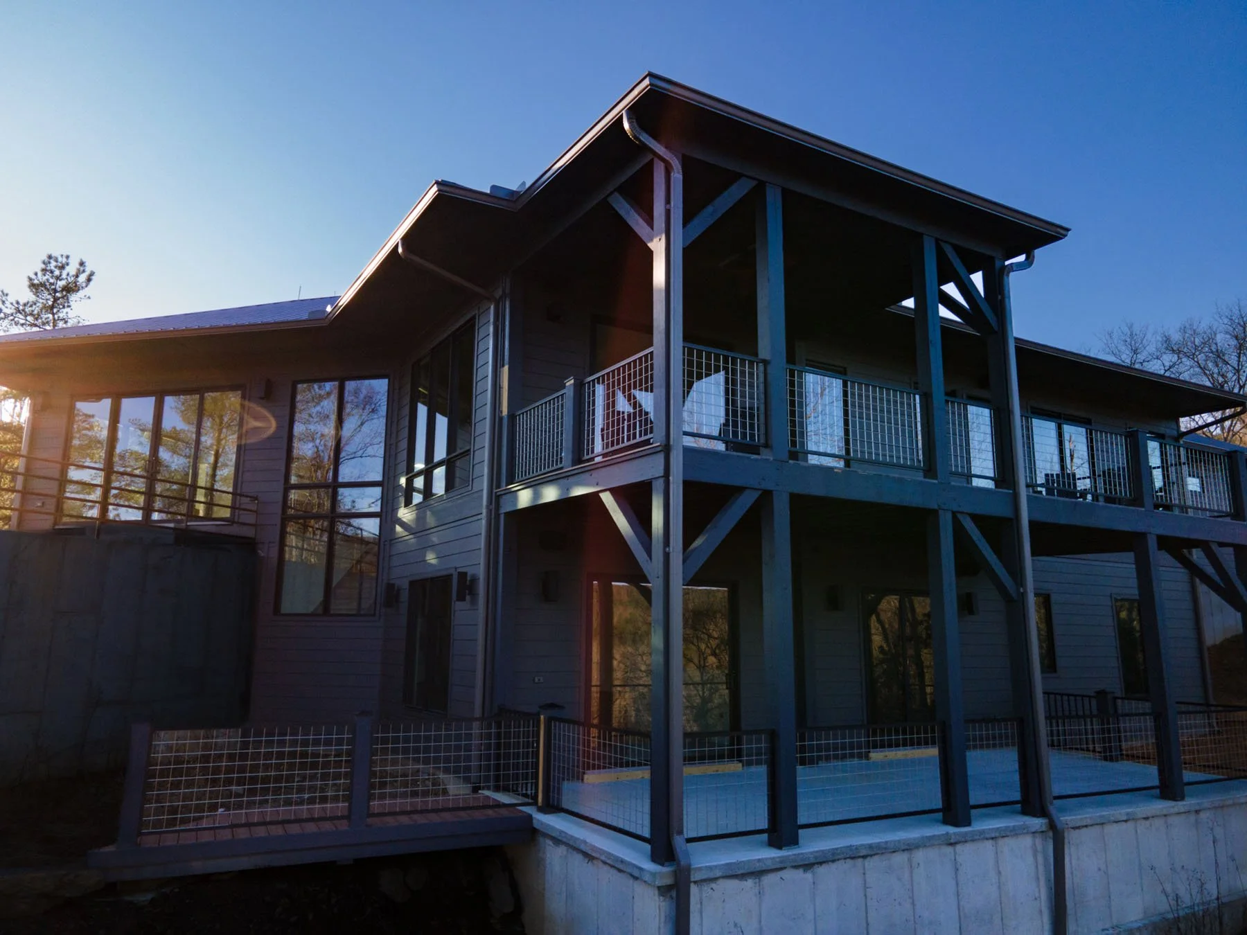 Windows and Deck - Mountain Ridge Custom Builders