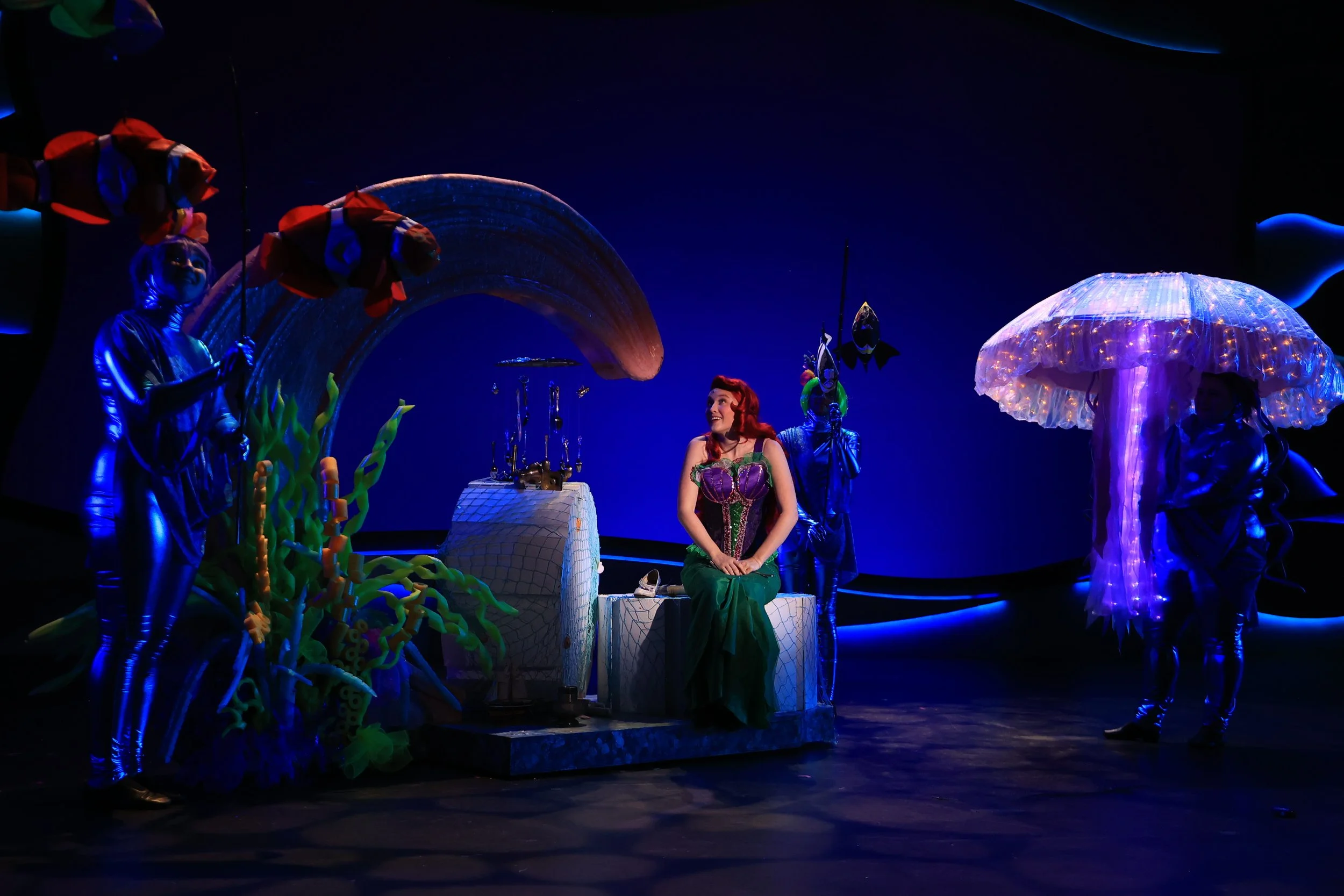 Hannah Kobayashi as Ariel in The Little Mermaid